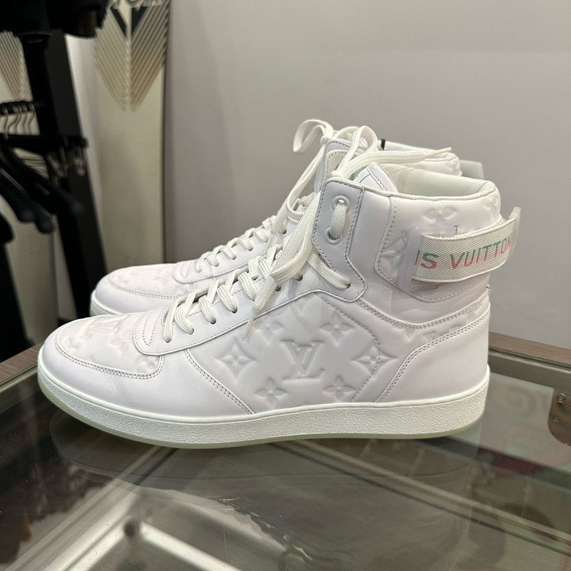Louis Vuitton Louis Vuitton Rivoli High-Top Fashion Sneakers -2508 Size US 8.5 / EU 41-42 - 3 Thumbnail