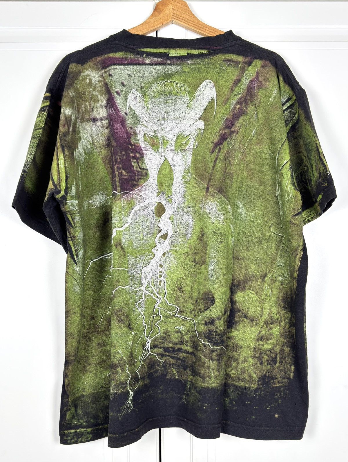 Vintage Vader Revelations 2002 Official All Over Print T-shirt Size US XXL / EU 58 / 5 - 4 Thumbnail