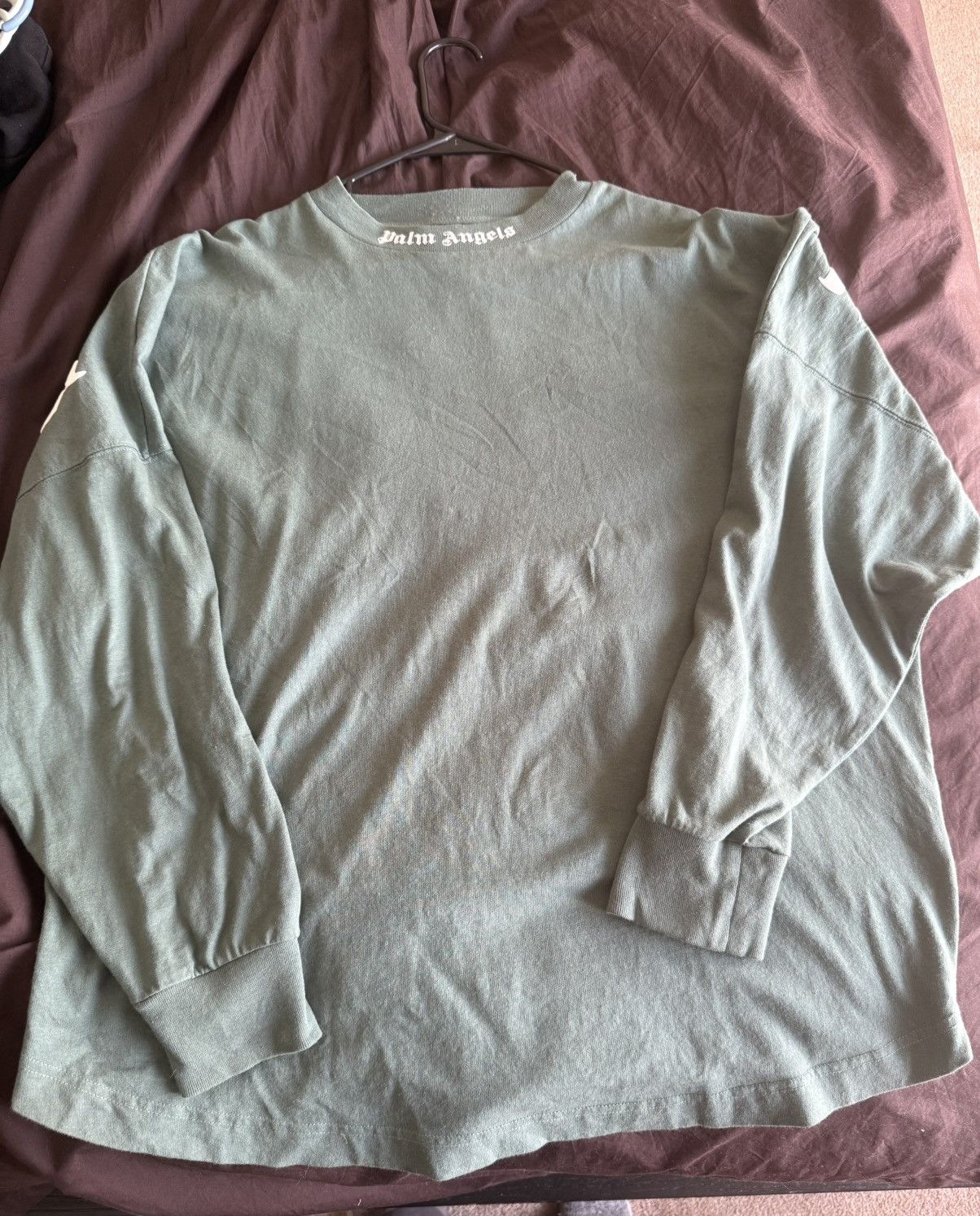 Palm Angels Palm Angels Mock Neck Logo Longsleeve Size US M / EU 48-50 / 2 - 1 Thumbnail
