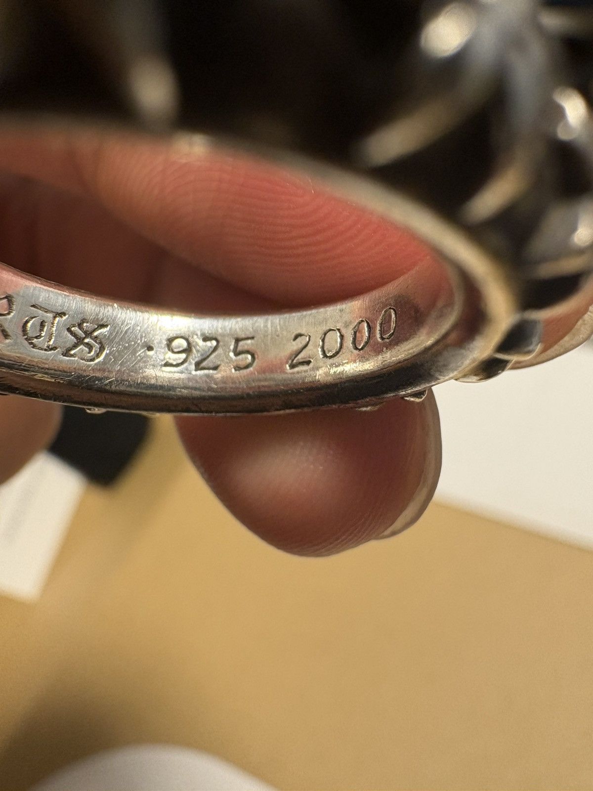 Chrome Hearts Chrome hearts star band Ring Size ONE SIZE - 23 Thumbnail