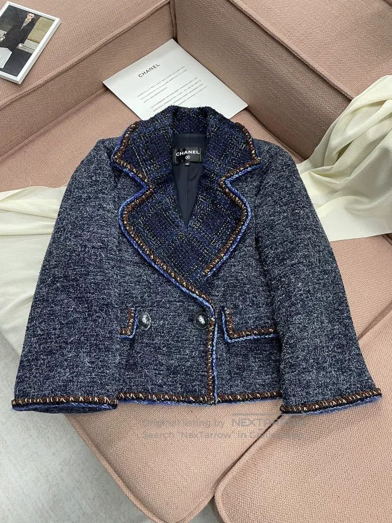 Chanel Chanel Ground Control Centre Series Silhouette Lapel Jacke Size XS / US 0-2 / IT 36-38 - 1 Thumbnail
