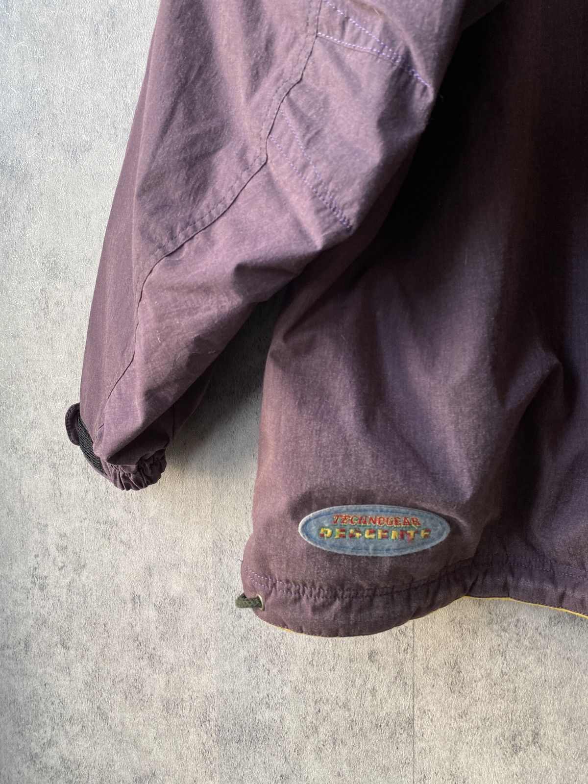 Descente × Japanese Brand × Vintage Vintage 90s Descente Technogear Anorak Lining Fleece Jacket Size US M / EU 48-50 / 2 - 8 Thumbnail