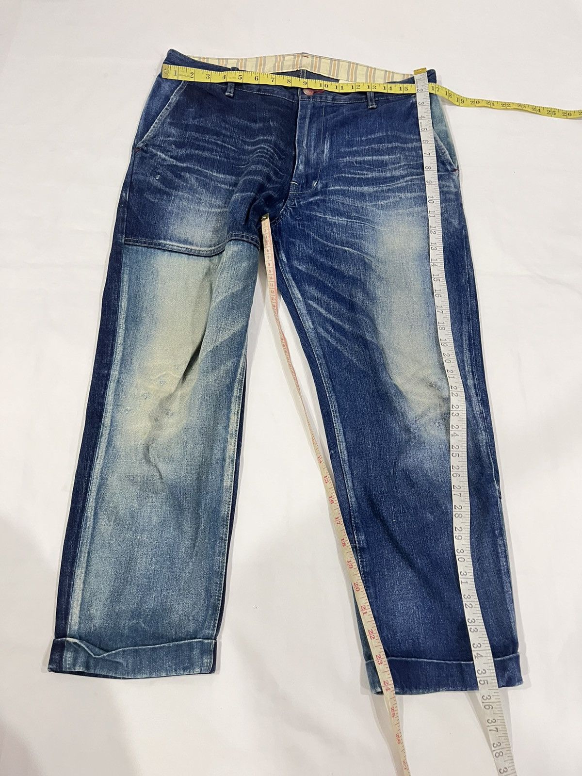 Eternal Japanese Eternal patch Denim Trouser Pants Size 34 Size US 34 / EU 50 - 5 Thumbnail