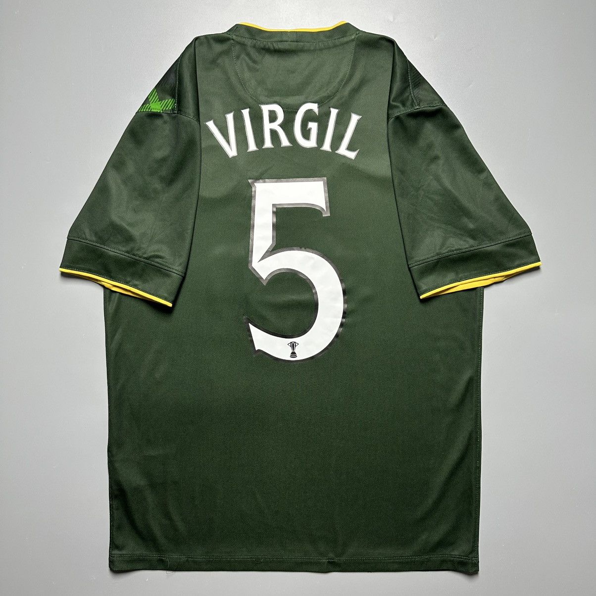 Nike CELTIC NIKE 2014/2015 FOOTBALL AWAY JERSEY #5 VIRGIL Size US M / EU 48-50 / 2 - 1 Thumbnail