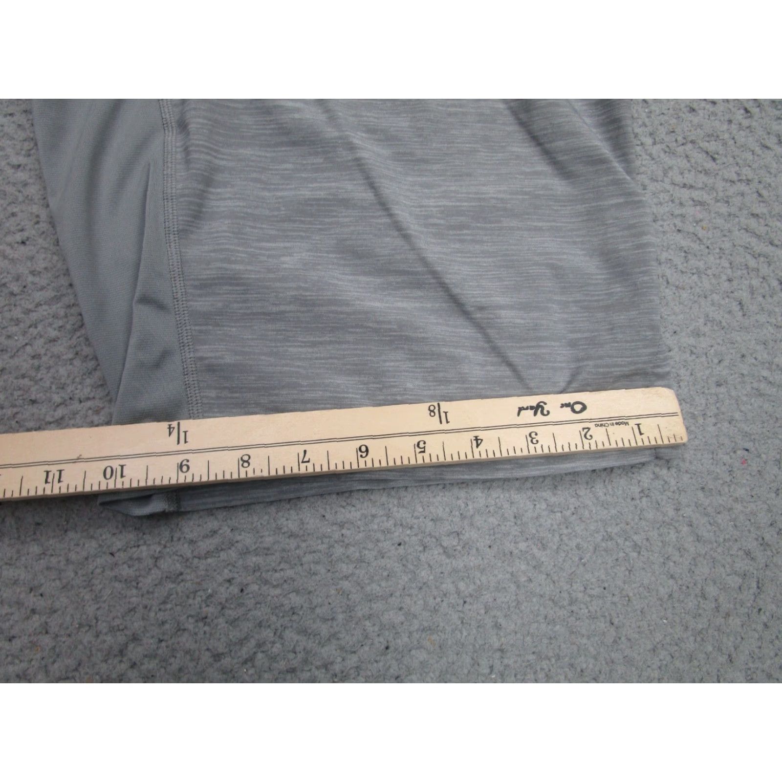 Lululemon Lululemon Shorts Mens Small Gray Heather Athletic Running zipper Pocket Shirt Size US 29 - 5 Thumbnail