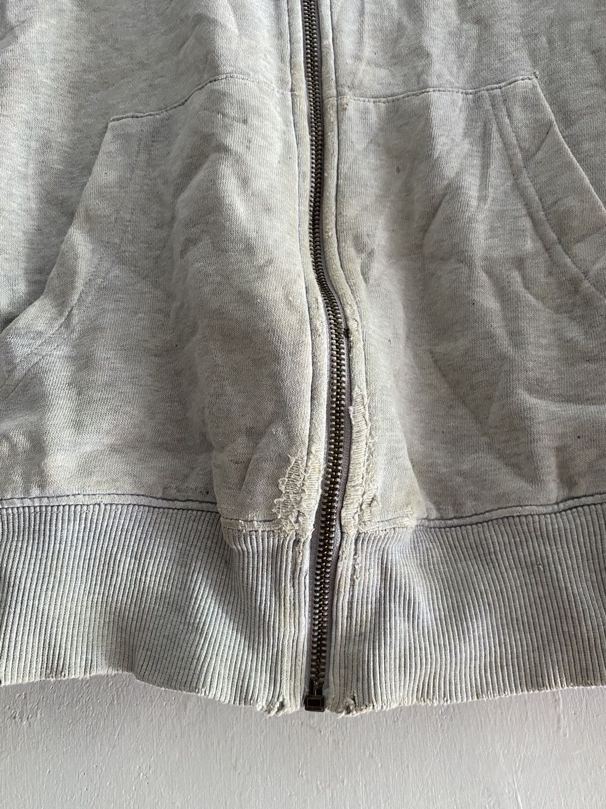 Oshkosh × Vintage 1980s oshkosh destroyed grunge hoodie Size US M / EU 48-50 / 2 - 6 Thumbnail