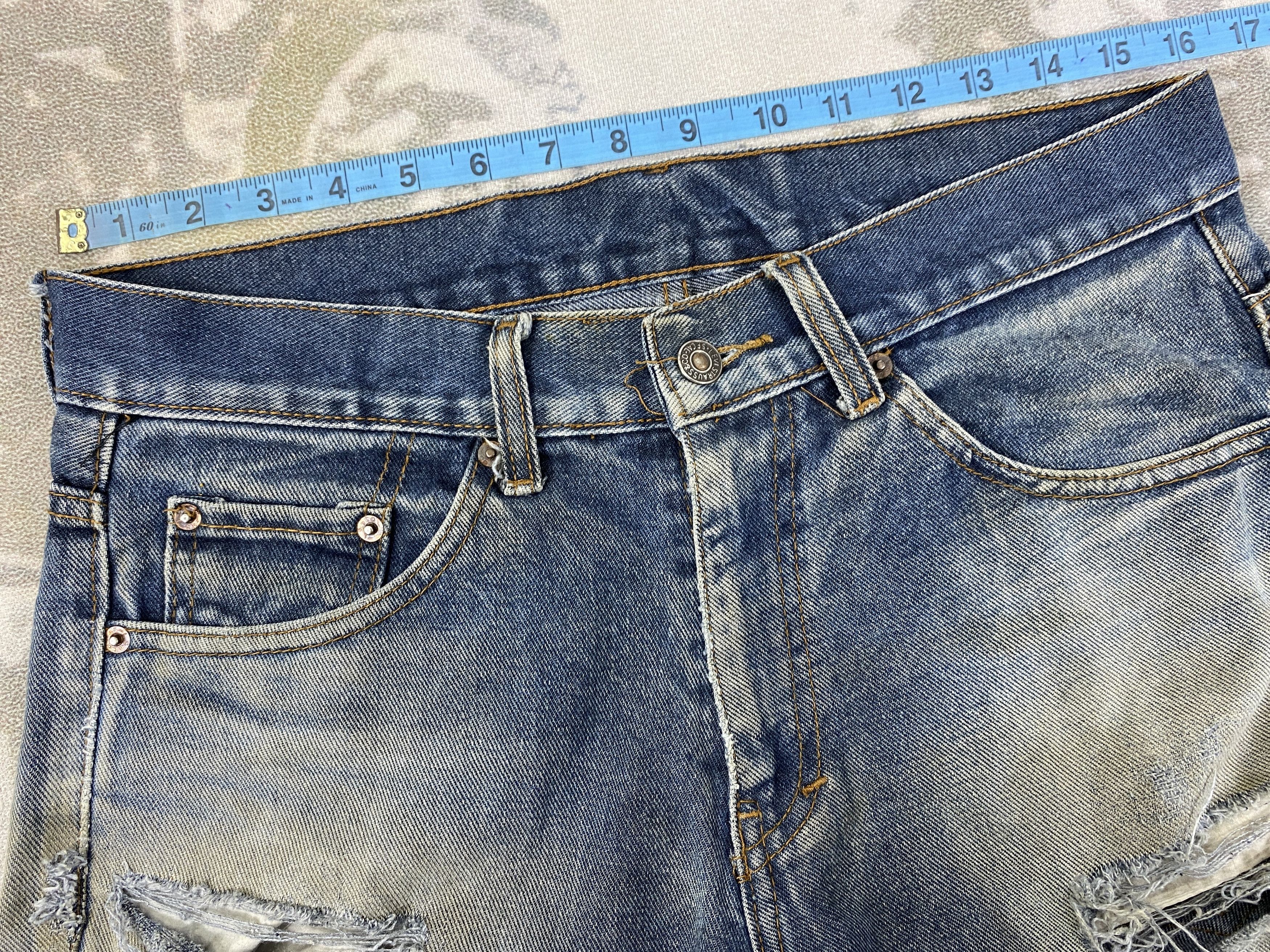 Levi's Blue Distressed Vintage Levi's USA 32x26.5 Denim -JN1299 Size US 32 / EU 48 - 5 Thumbnail