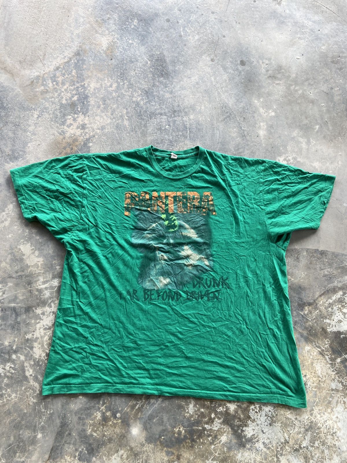 Band Tees Pantera Tour Tee Size US XXL / EU 58 / 5 - 7 Thumbnail