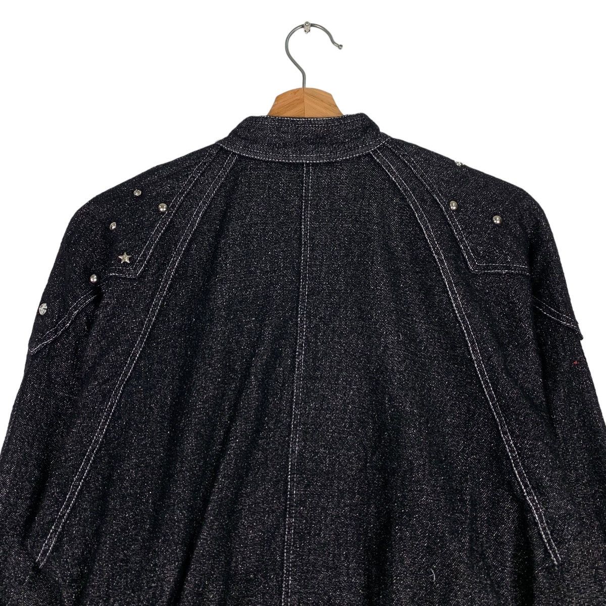 Japanese Brand SEZON Studded Riot Cropped Jacket #0632-C29 Size US S / EU 44-46 / 1 - 8 Thumbnail