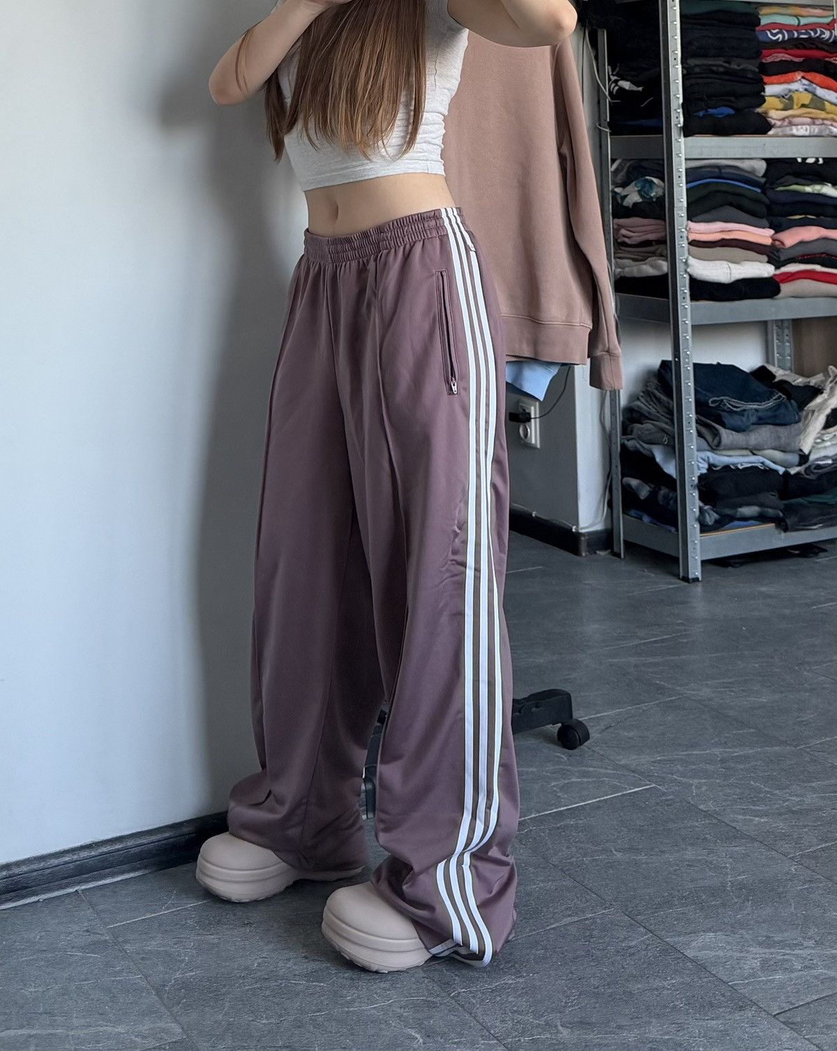 Adidas Sweatpants Adidas Big oversize xlarge balenciaga style Size 38" / US 16 / IT 52 - 1 Thumbnail