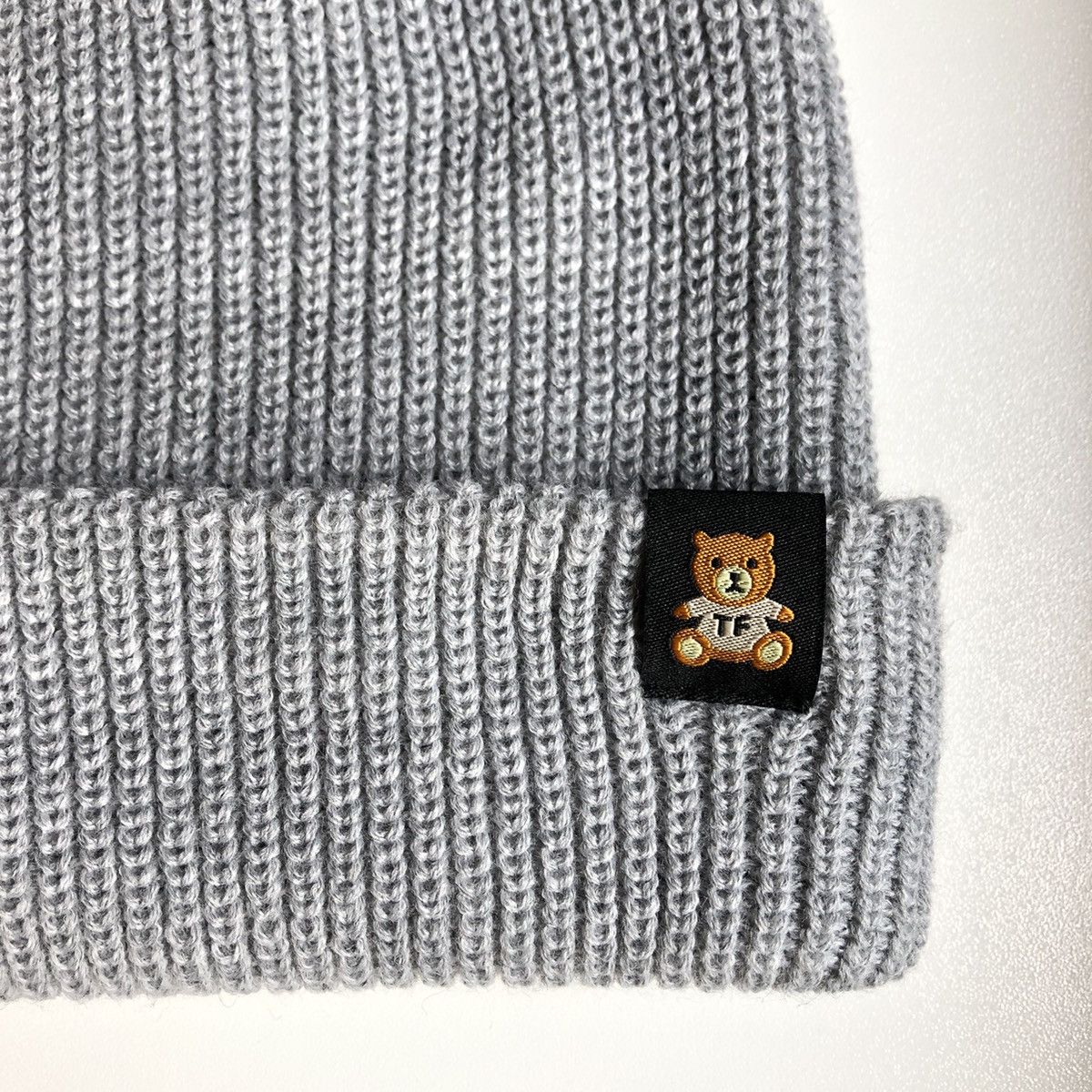 Teddy Fresh Teddy Fresh FW22 Beanie HEATHER GREY Size ONE SIZE - 2 Thumbnail