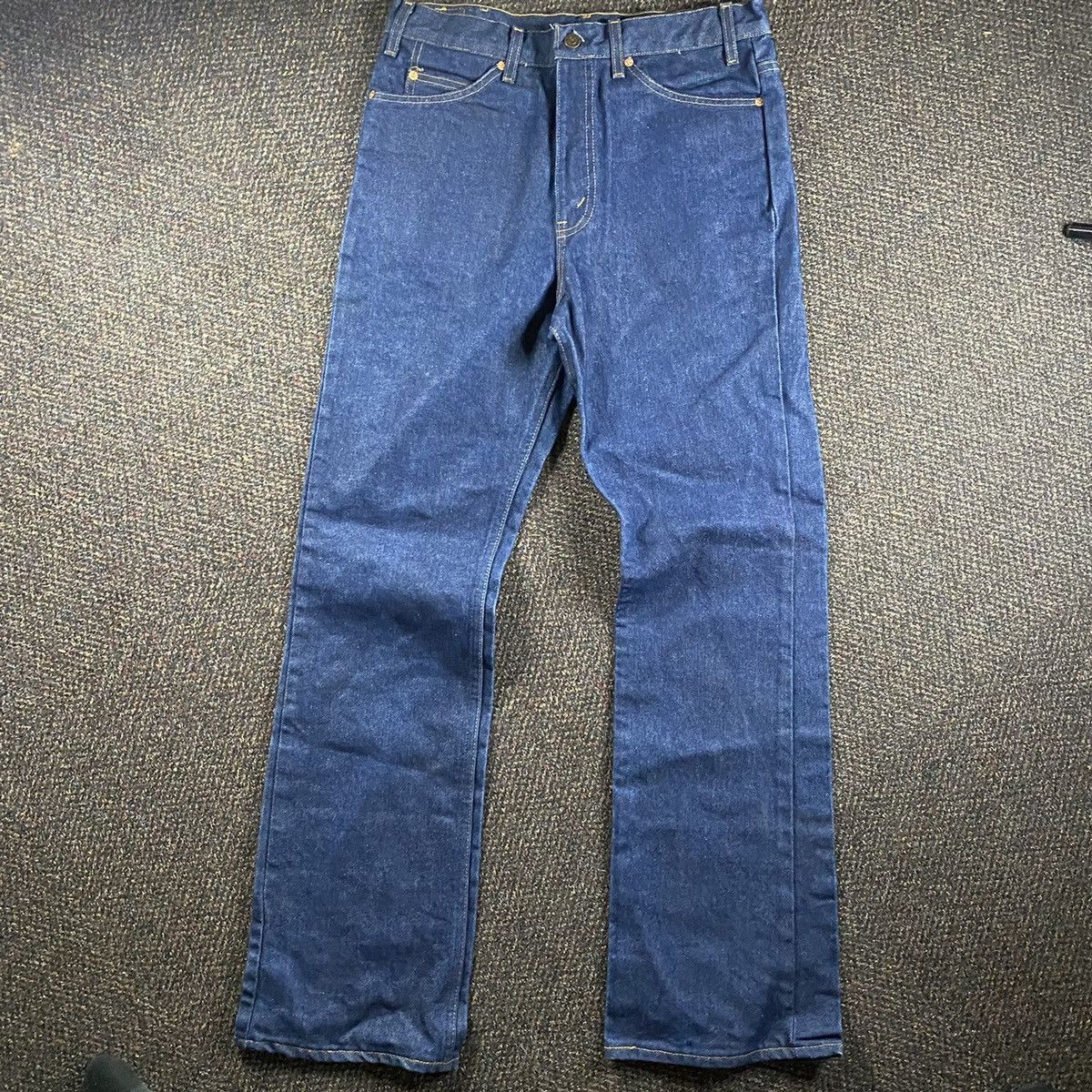 JCPenney × Vintage 1970s JC Pennys Blue Jeans BRAND NEW Size US 32 / EU 48 - 5 Thumbnail