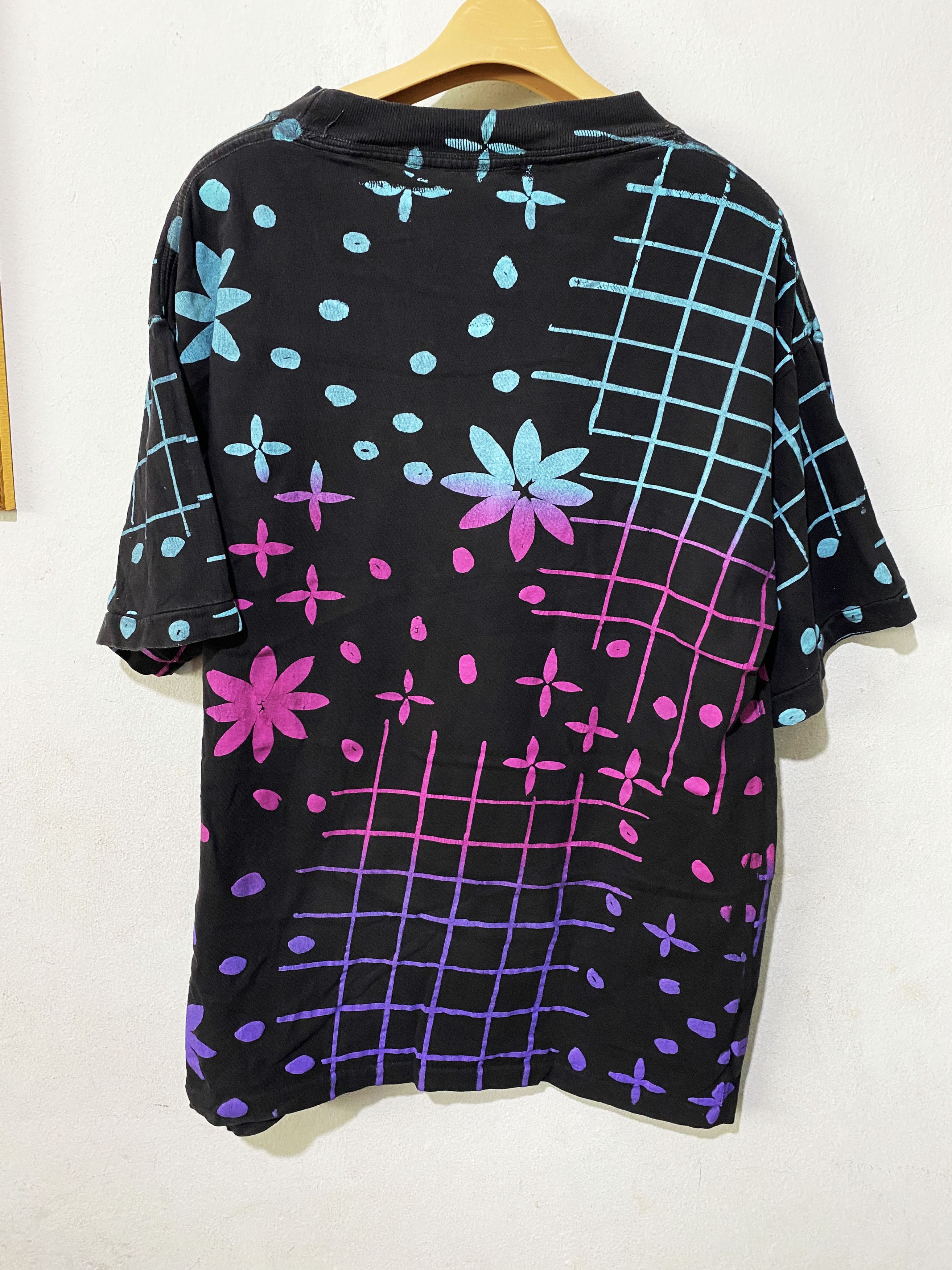 Vintage Vintage 90s Flower Shir Size US L / EU 52-54 / 3 - 4 Thumbnail