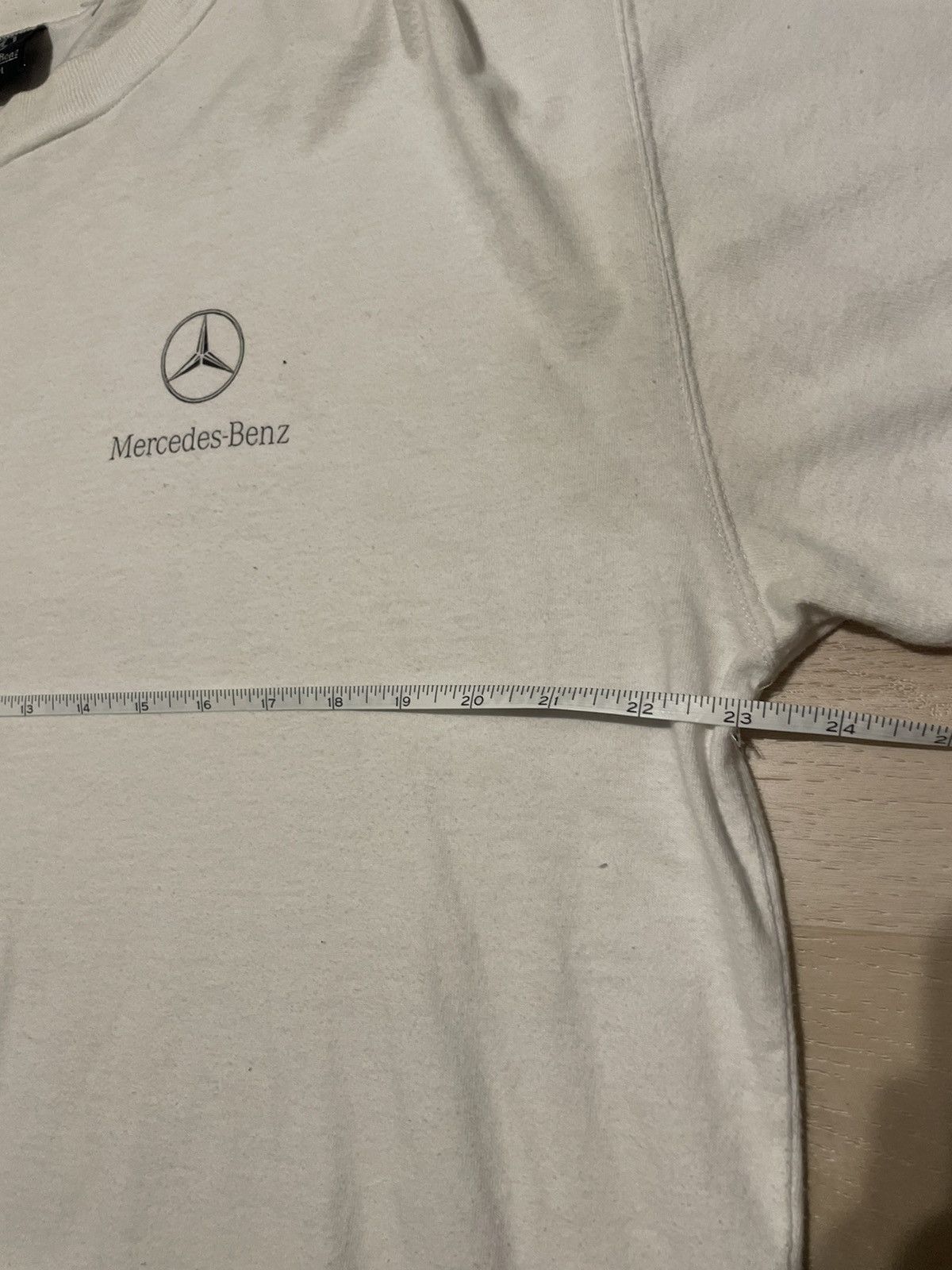 Mercedes-Benz Vintage Mercedes-Benz double sided T-shirt Size US XL / EU 56 / 4 - 10 Thumbnail