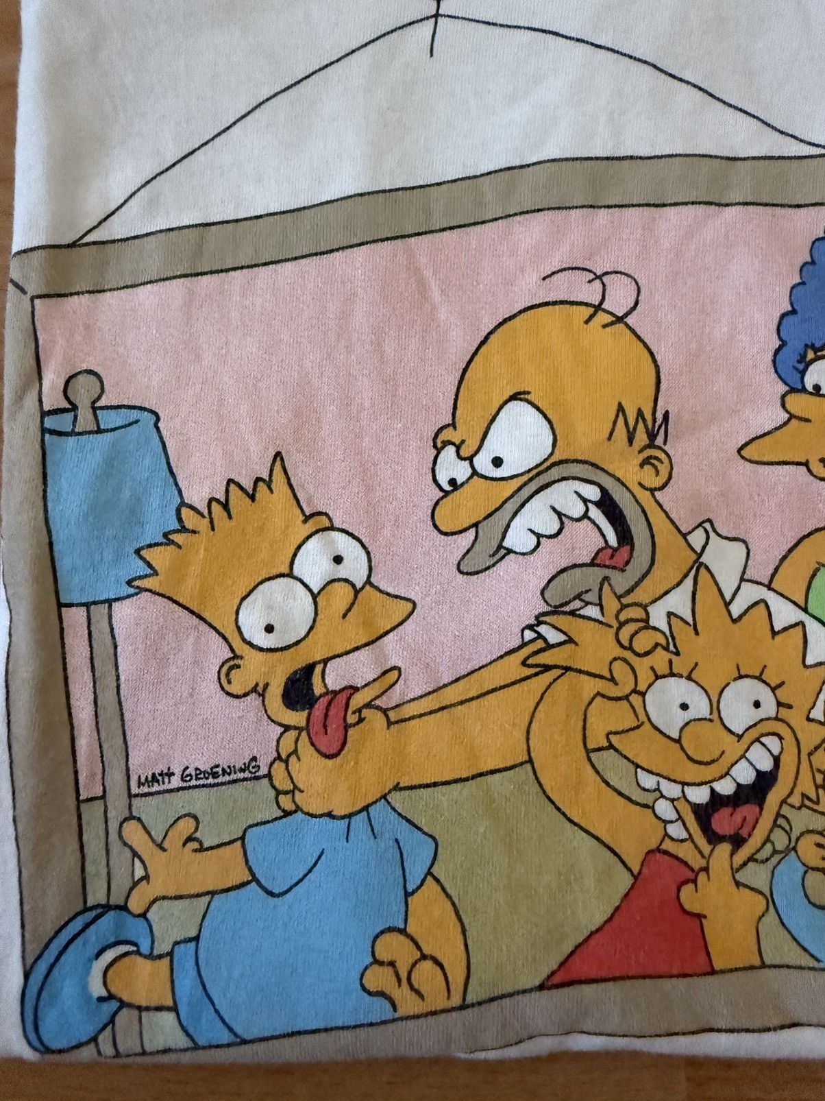 Other Vintage 90s The Simpsons Family Portrait T-Shirt XL 1989 Size US XL / EU 56 / 4 - 3 Thumbnail