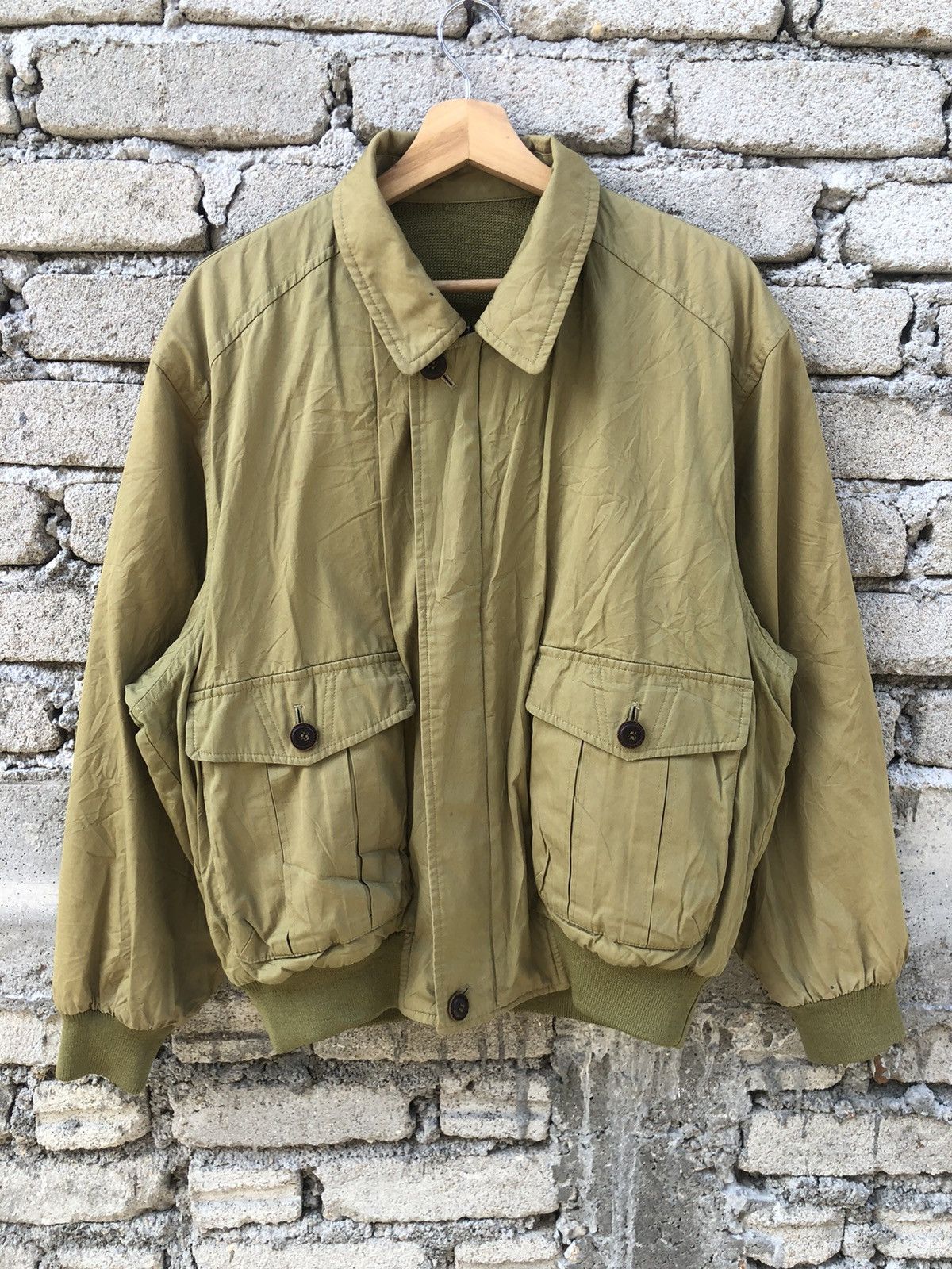 DAKS Vintage Dark London Golf Rivesable Jacket Size US L / EU 52-54 / 3 - 3 Thumbnail