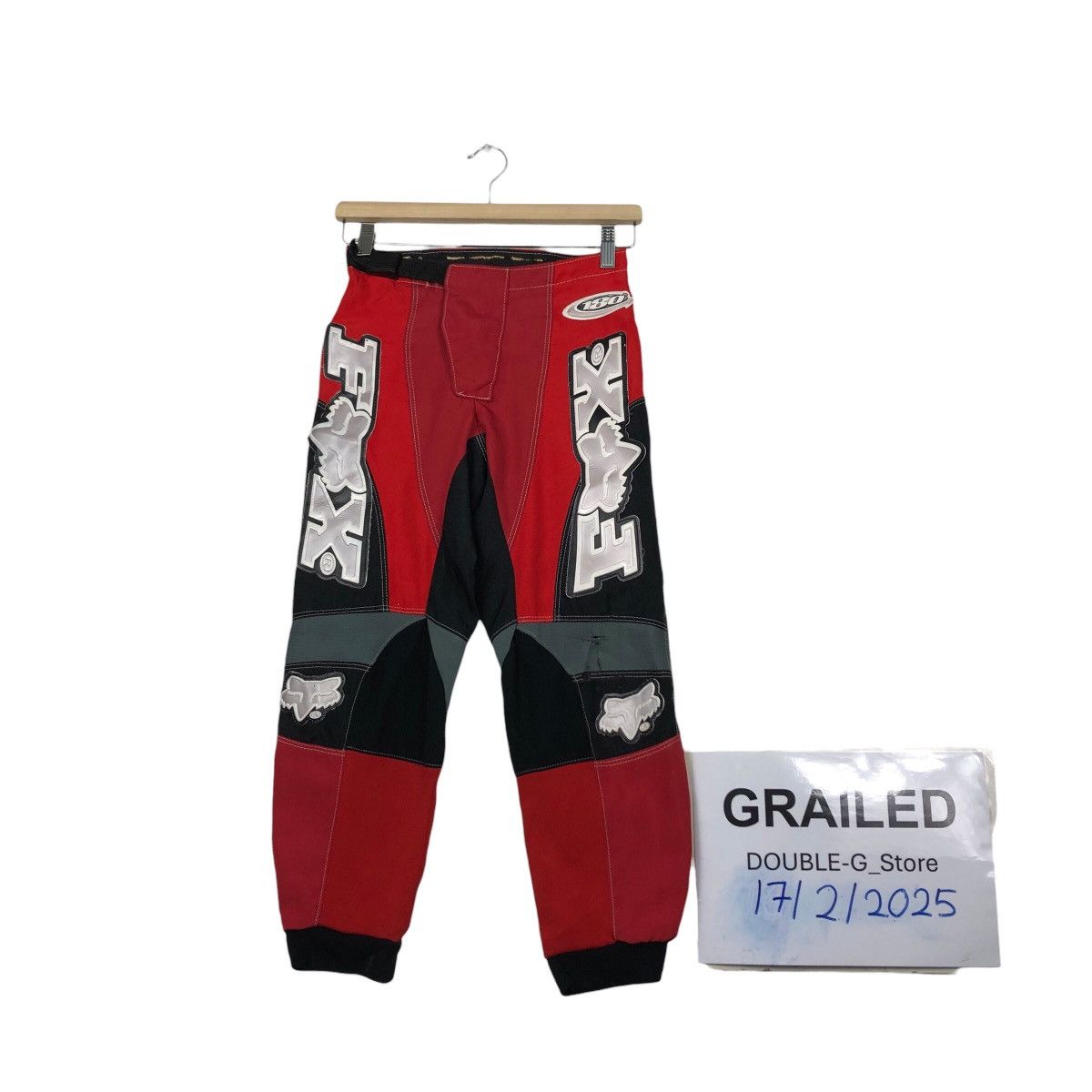 Japanese Brand 📌Vintage Racing Pants Motorcross Fox Big Logo Size US 26 / EU 42 - 1 Thumbnail