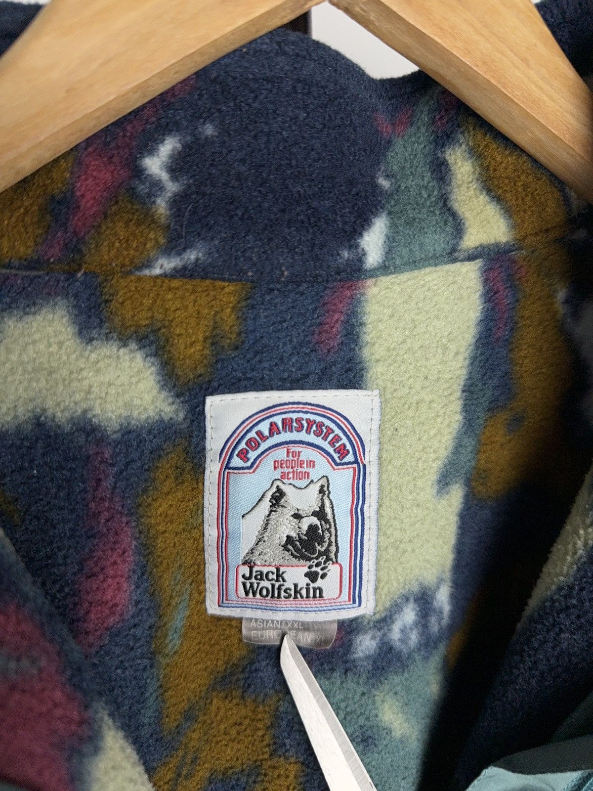 Jack Wolfskin × Vintage Vintage Fleeced Sherpa Jack Wolfskins Jaket Gorpcore style Size US L / EU 52-54 / 3 - 6 Thumbnail