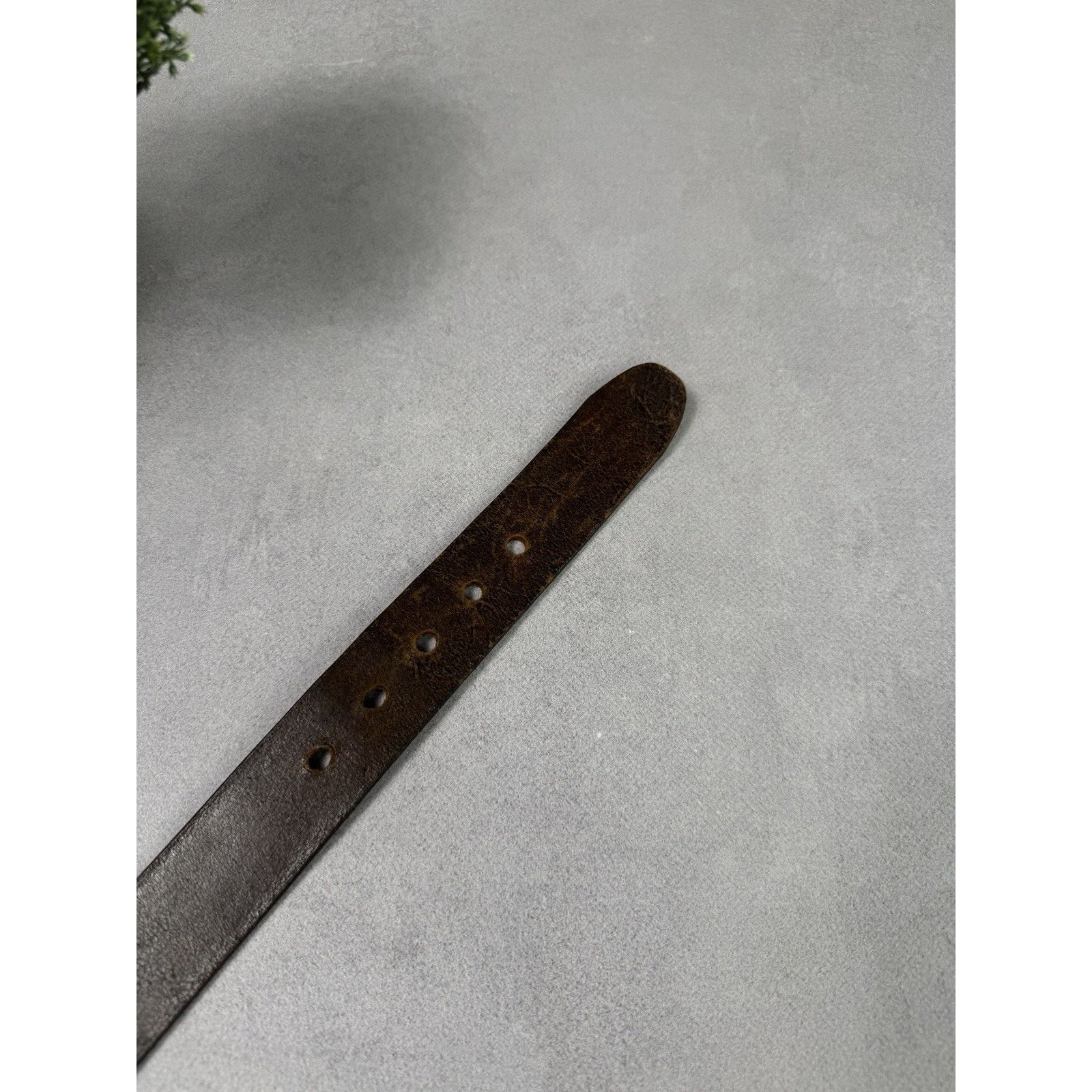 Levi's Vintage Levis Belt Logo Leather Men Brown Size 90/36 Size 36 - 8 Thumbnail