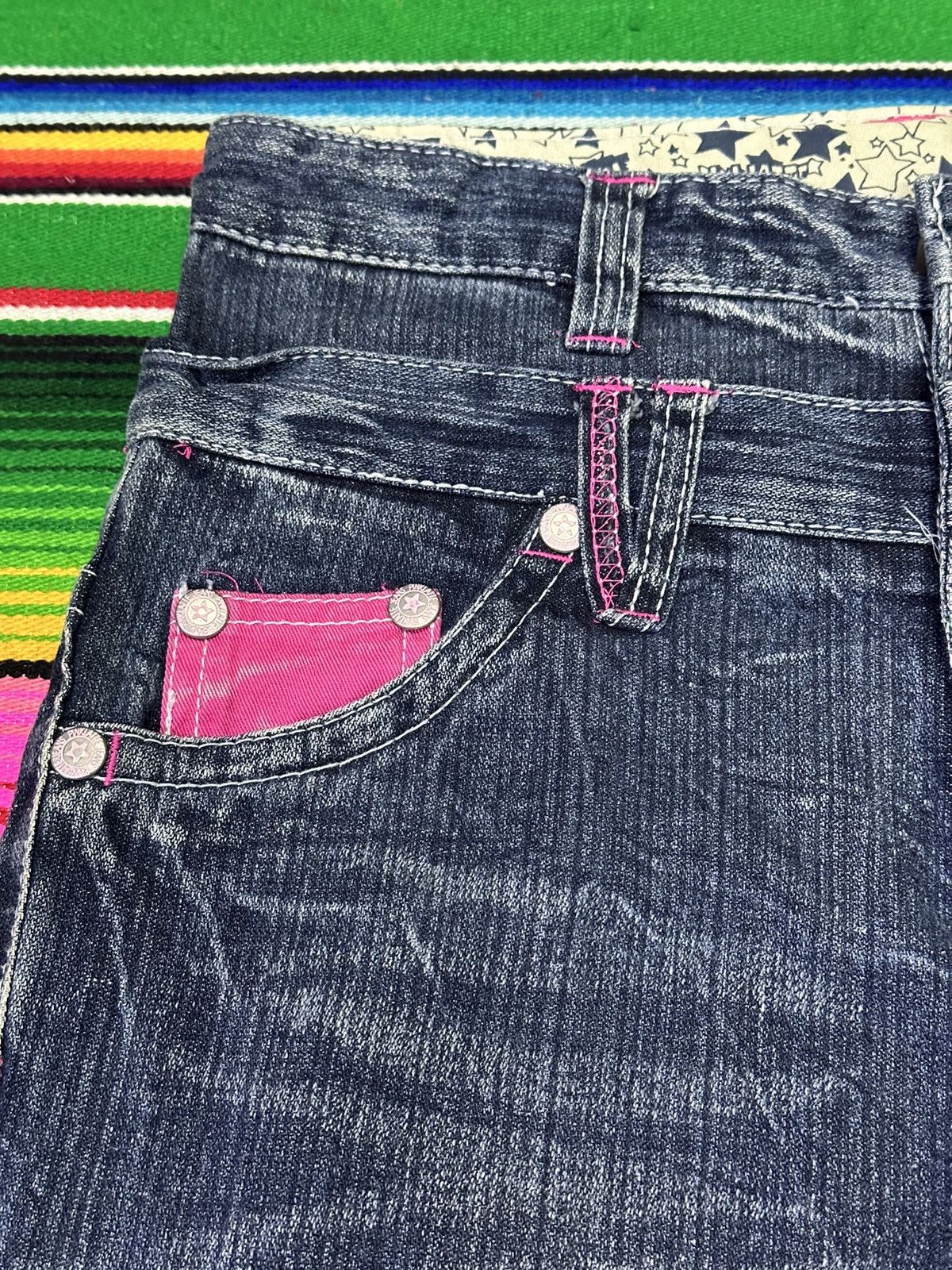 Kapital 💥Flare Double Waist💥 Mudwash Pink Latte Double Waist 💥 Size US 28 / EU 44 - 8 Thumbnail
