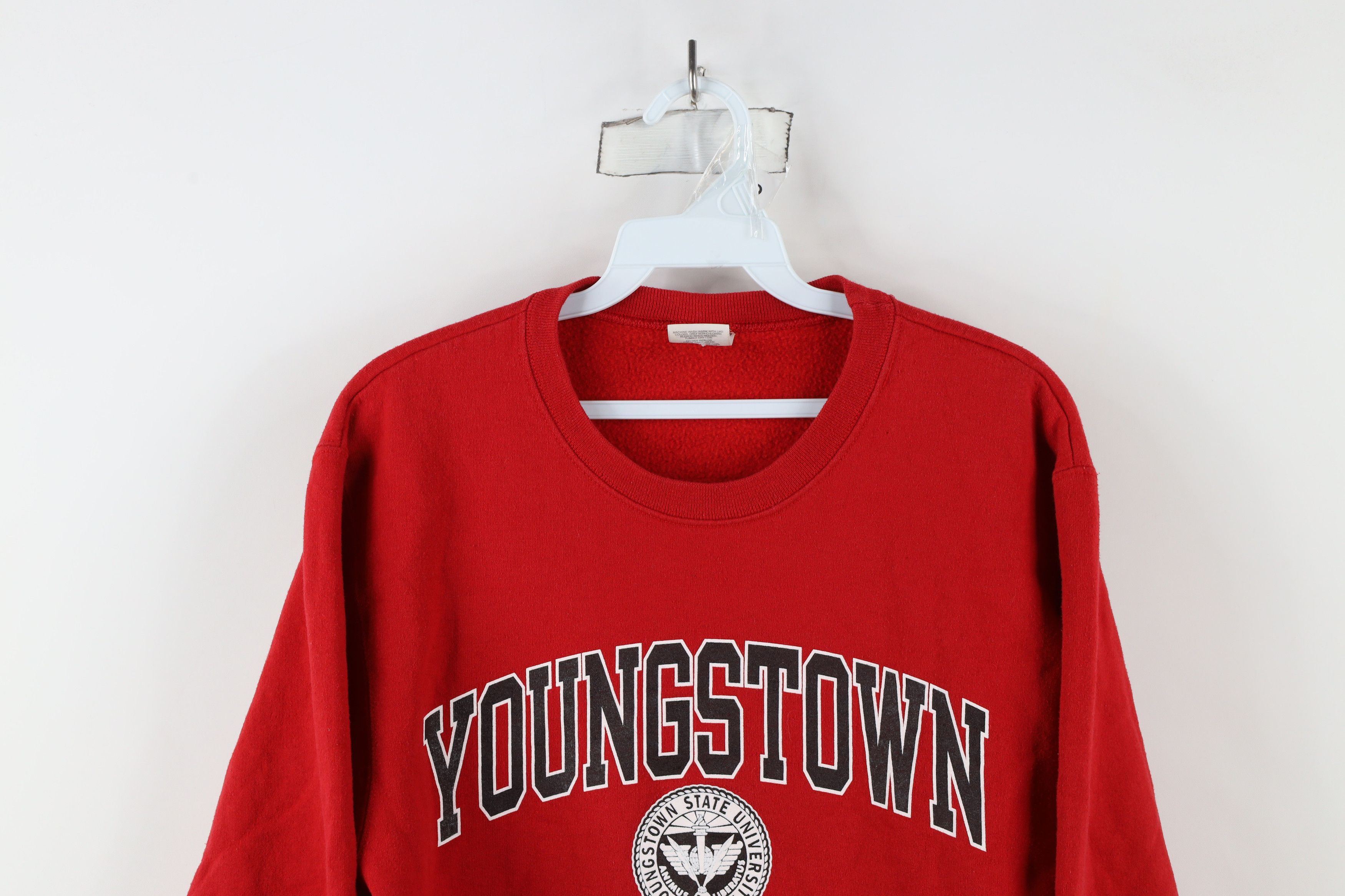 Vintage Vintage 90s Youngstown State University Crewneck Sweatshirt Size US S / EU 44-46 / 1 - 2 Thumbnail