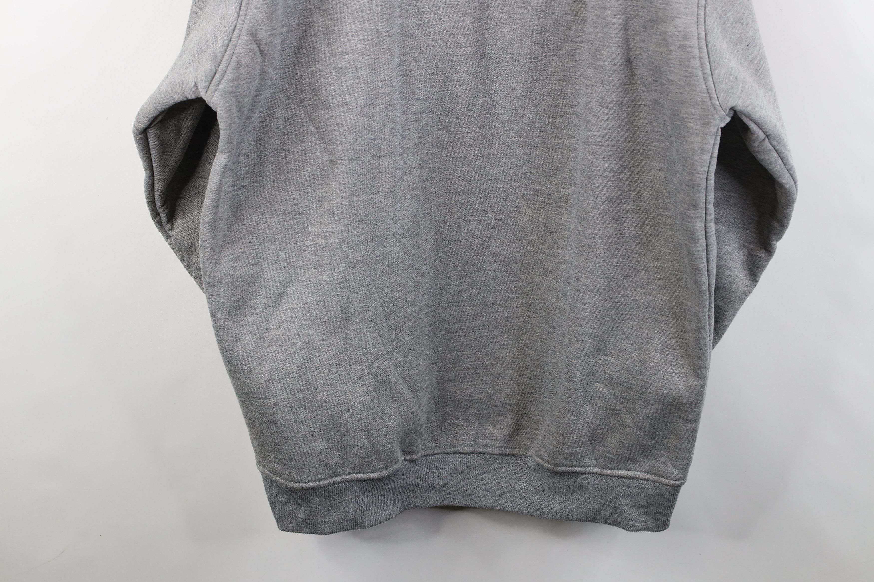 Vintage Vintage 90s Y2K Streetwear Heavyweight Full Zip Hoodie Gray Size US XXL / EU 58 / 5 - 13 Thumbnail