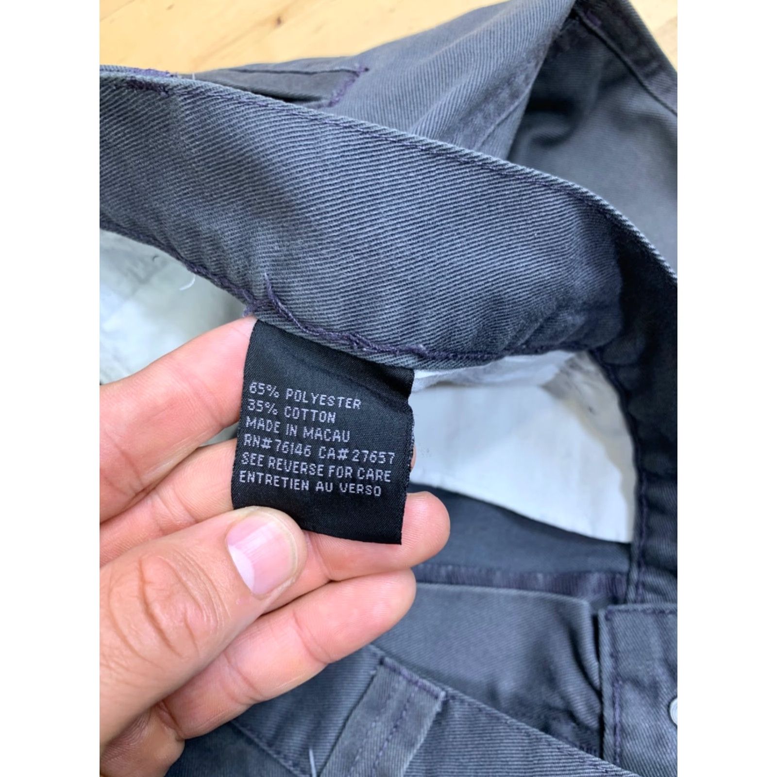 Rusty VINTAGE Rusty Cargo Shorts Men 33 Gray Cargo Short(s) Regular 33 in Gray Summer Casual Surf Skate 13017 Mens Size US 33 - 4 Thumbnail