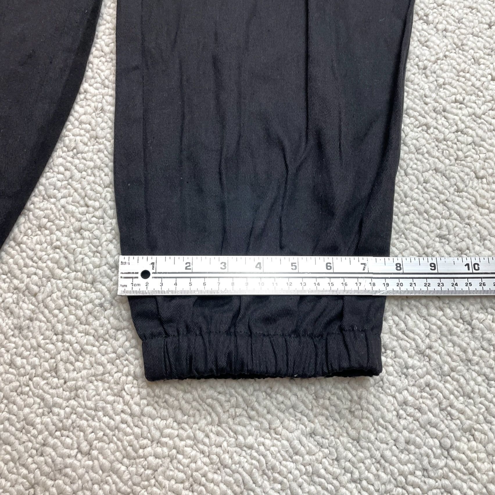 Fashion Nova VINTAGE Fashion Nova Sayra Jogger Sweatpants Womens XL Black Pockets 32x29 New NWT Size 40" / US 18 - 3 Thumbnail