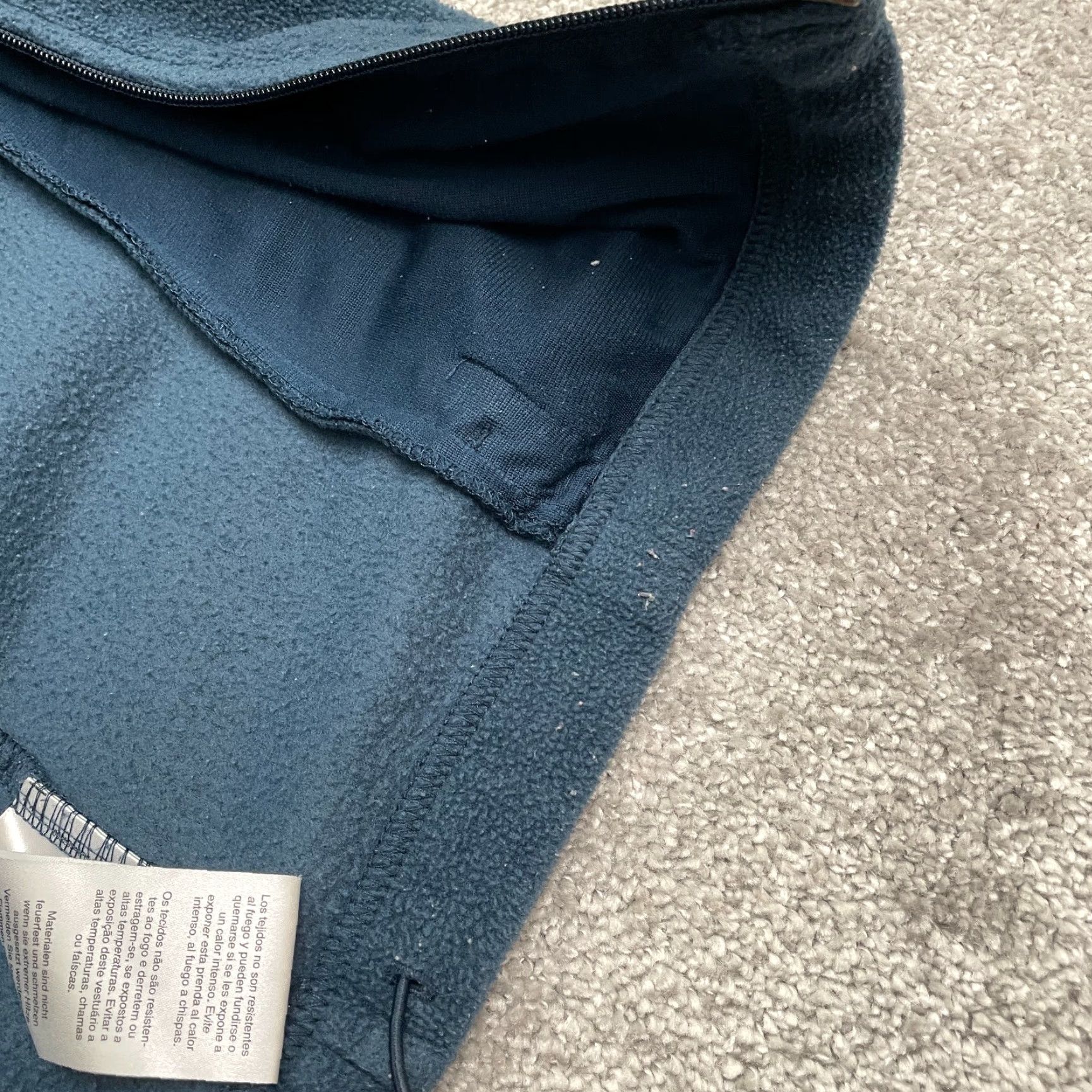 Vintage Columbia Benton Springs Fleece Jacket Womens 1X Blue Full Zip Outdoor Hiking Jacket Size XL / US 12-14 / IT 48-50 - 5 Thumbnail