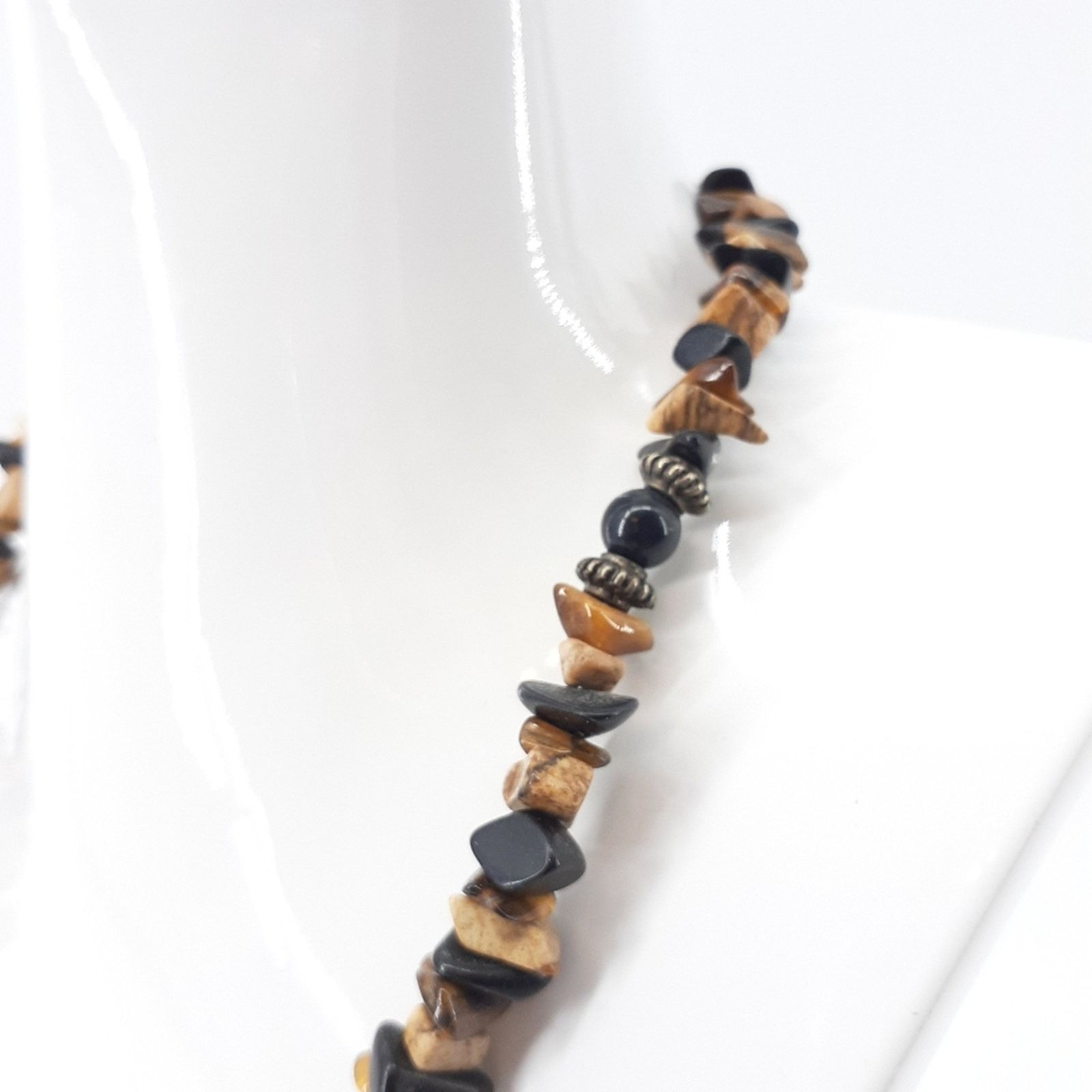 Other Women's brown stone necklace Women's brown stone necklace Size ONE SIZE - 7 Thumbnail