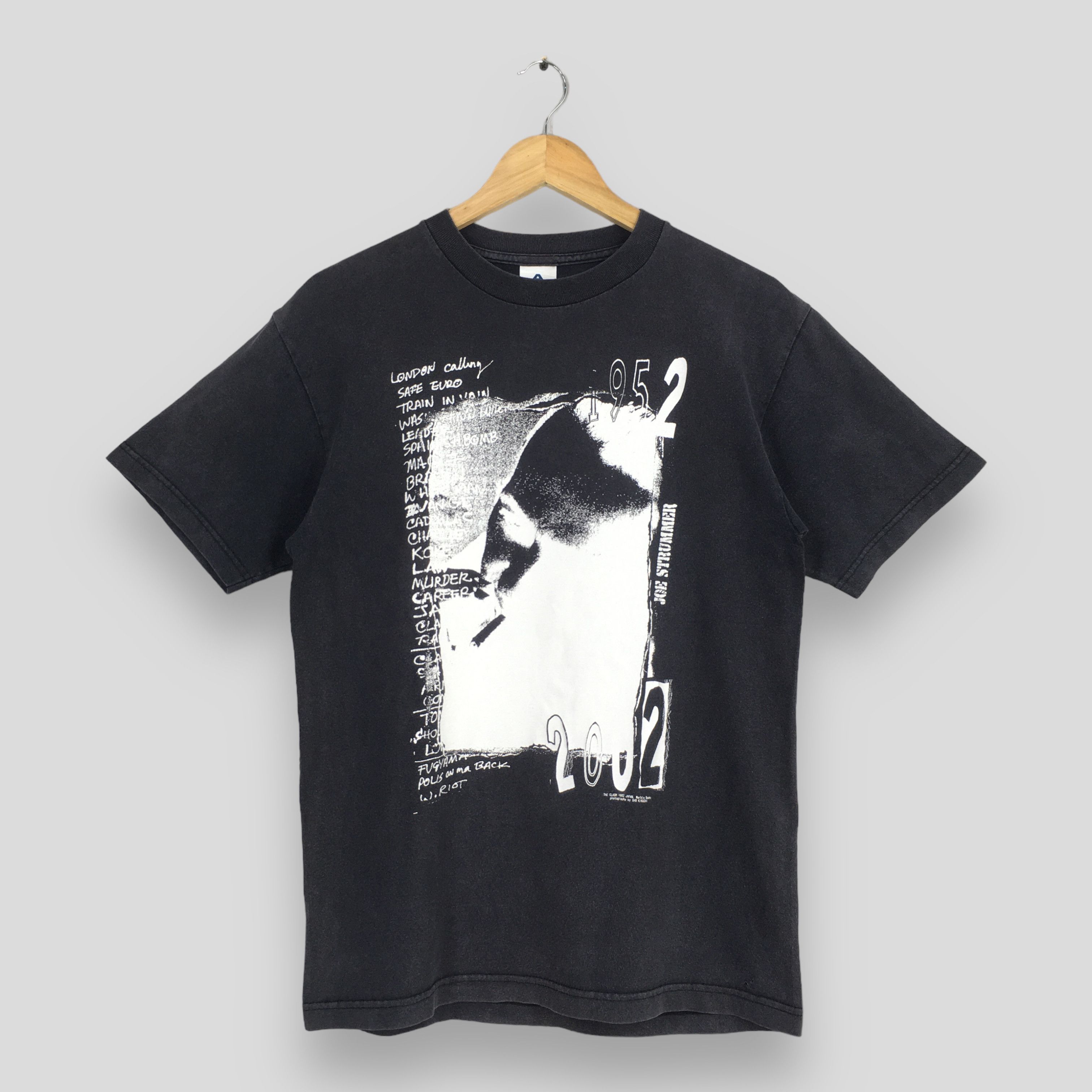 Band Tees × Vintage Vintage 80's Joe Strummer The Clash T shirt Medium Size US M / EU 48-50 / 2 - 1 Thumbnail