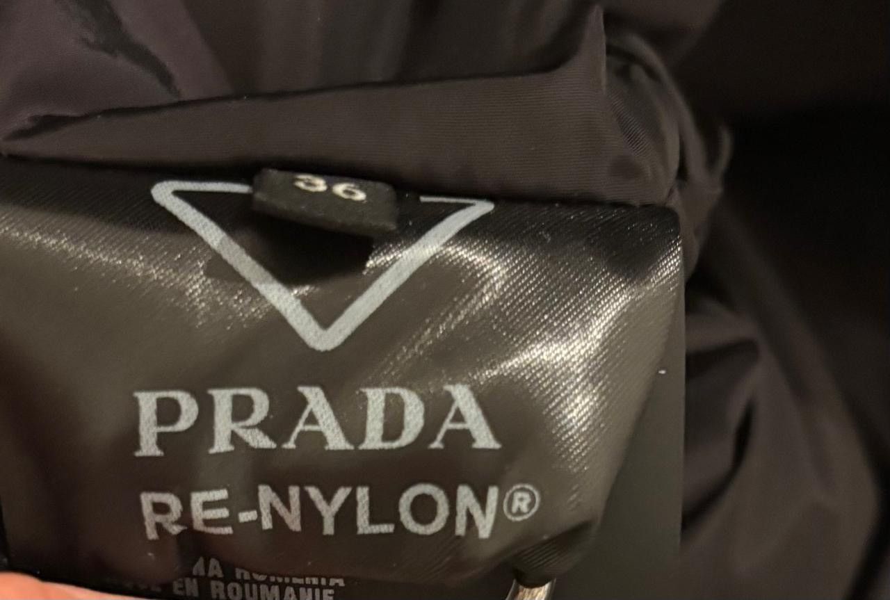 Balenciaga Prada Re-nylon All Over Logo Padded Jacket Size XS / US 0-2 / IT 36-38 - 6 Thumbnail
