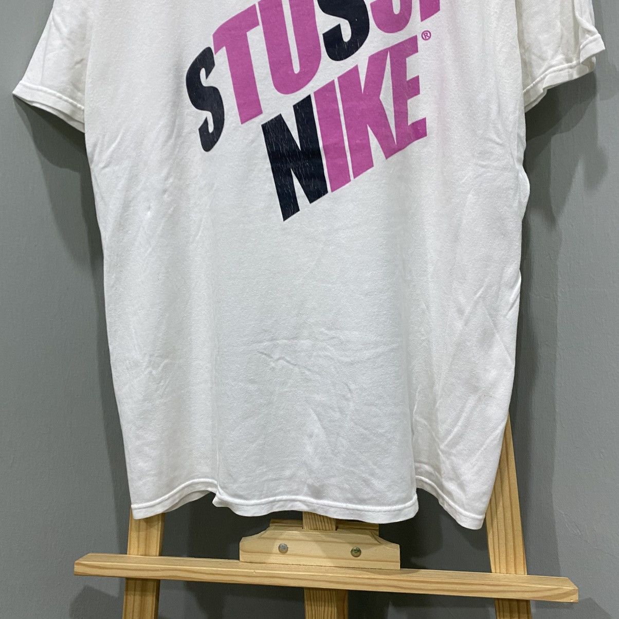 Nike × Stussy Vintage Stussy x Nike S&S Off Mountain Collection 2012 Tee Size US XL / EU 56 / 4 - 4 Thumbnail