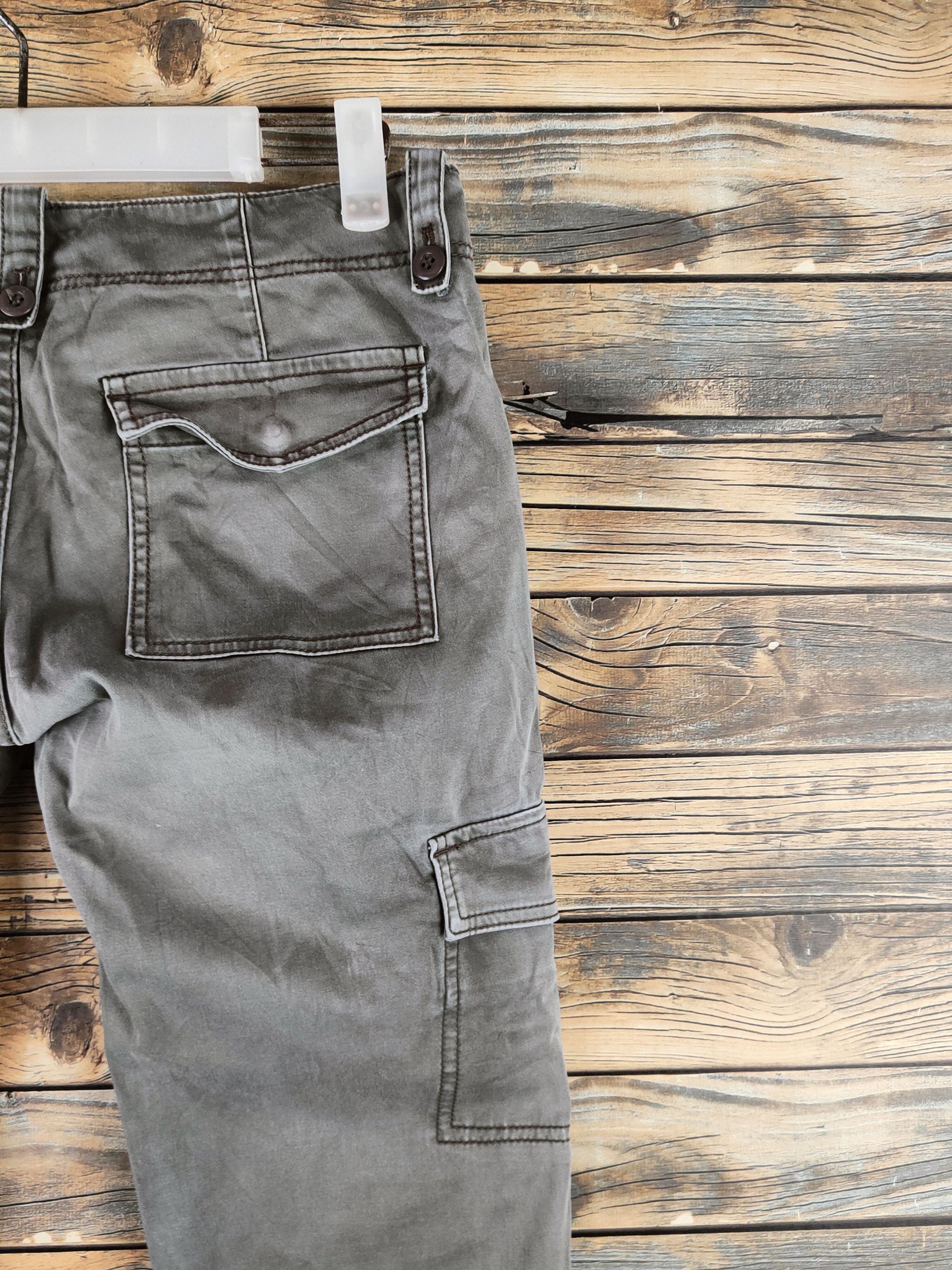 Japanese Brand DL Natural Beauty Brown Multipocket Cargo Pants #46-415 Size 27" / US 4 / IT 40 - 10 Thumbnail