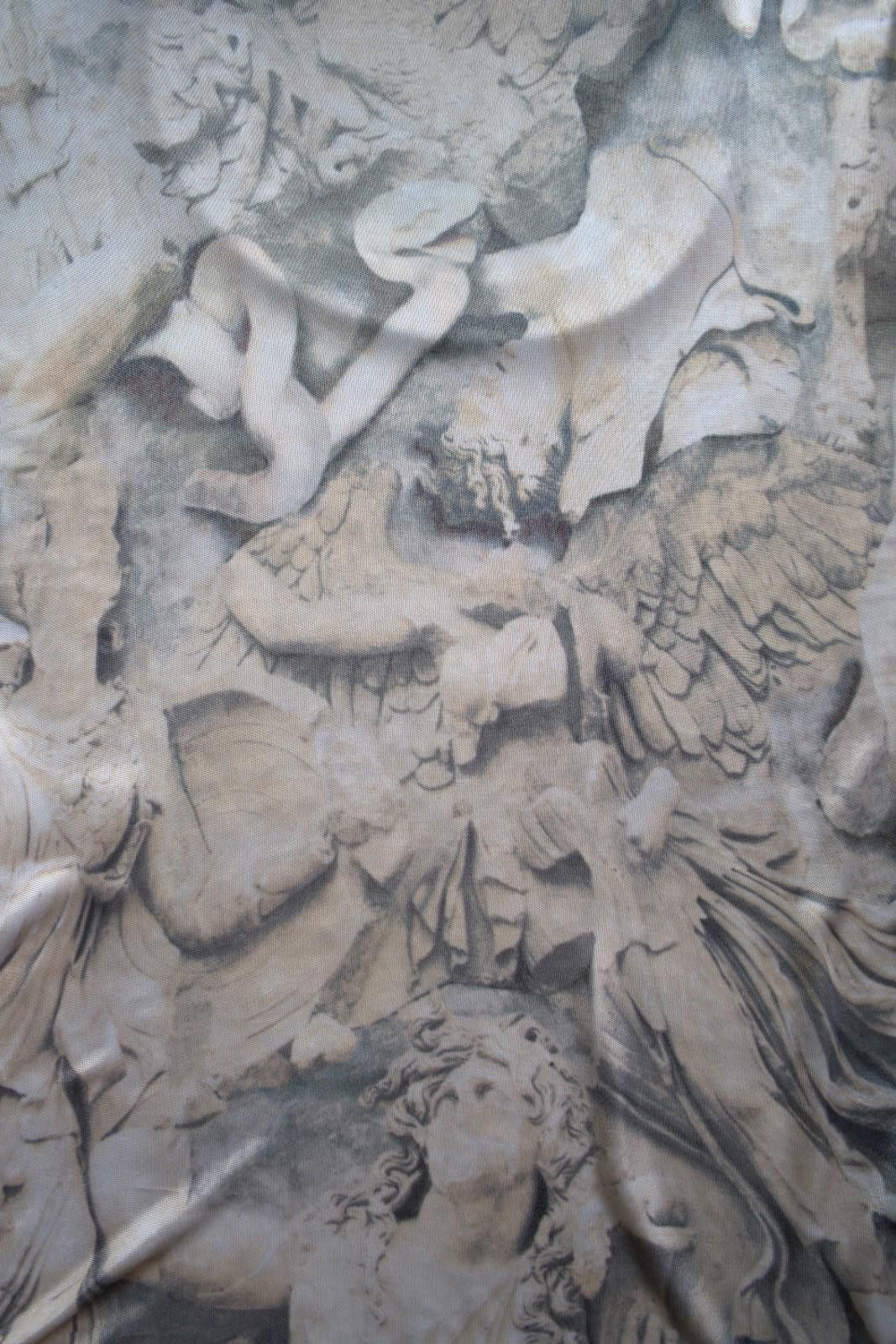Alexander McQueen 2005 Alexander McQueen "Pergamon Altar Gigantomachy" Blouse Size M / US 6-8 / IT 42-44 - 10 Thumbnail