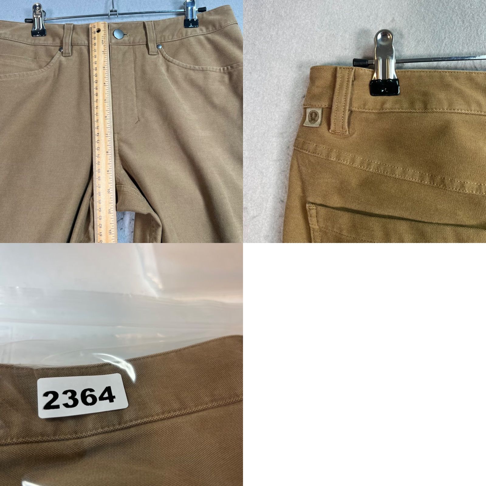 Lululemon Lululemon Pants Chino Womens 31 Mid-Rise Stretch Skinny Brown Size 24" / US 00 / IT 34 - 8 Thumbnail