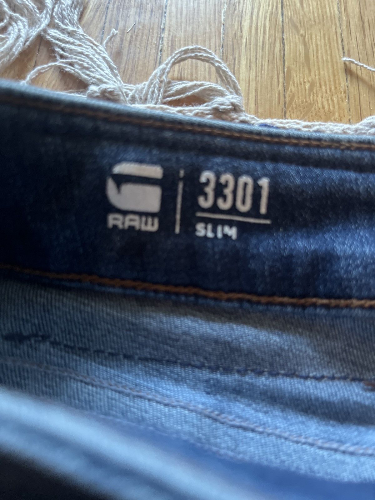G-Star G-Star Raw Slim Restored Denim Jeans Size US 32 / EU 48 - 3 Thumbnail