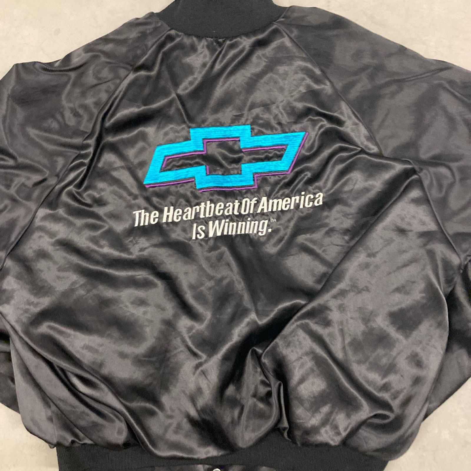 Vintage vintage ford trucks satin bomber jacket Size US XL / EU 56 / 4 - 3 Thumbnail