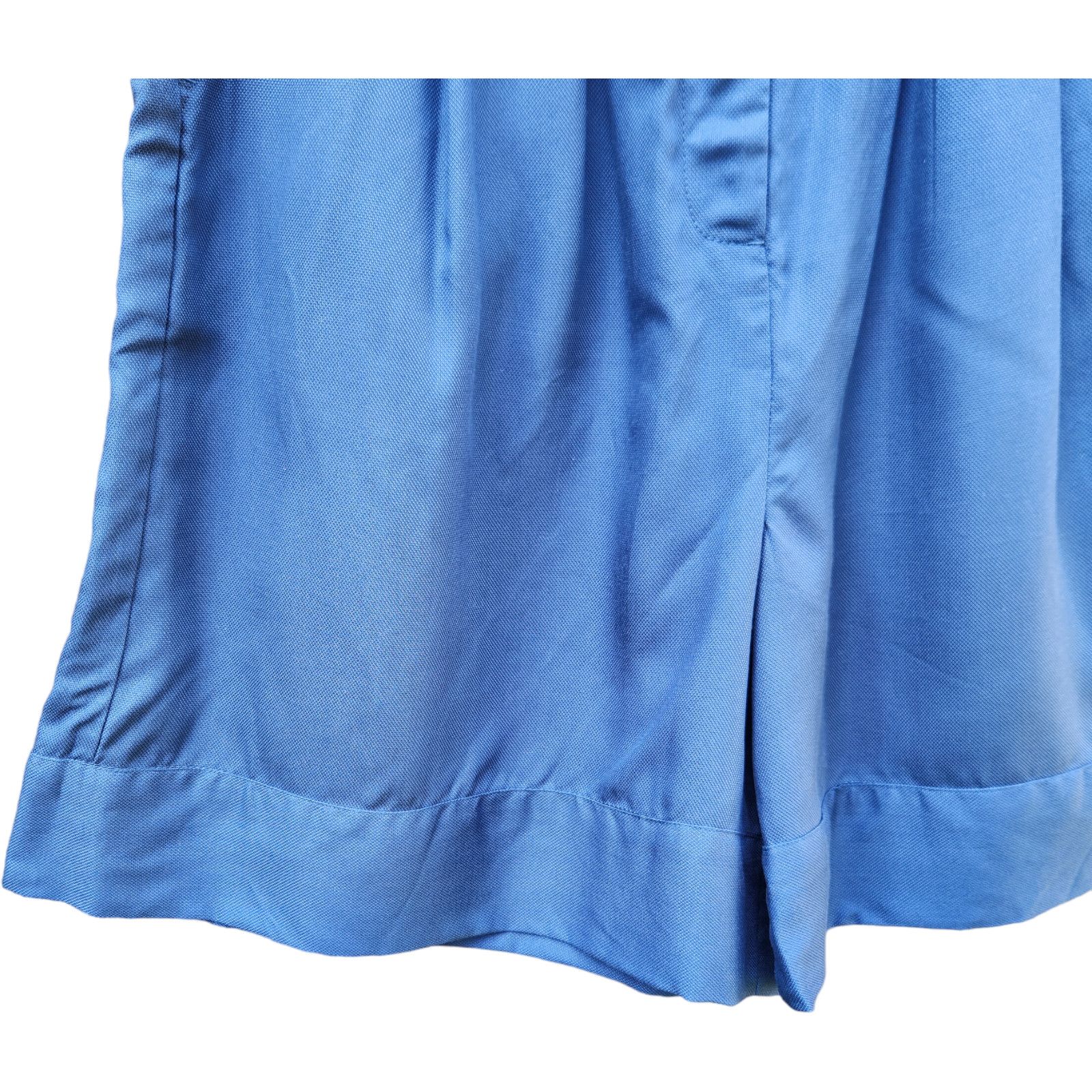 Nordstrom Nordstrom Medium Blue Ensign Shorts Elastic Waist Pocket NWT Size 28" / US 6 / IT 42 - 4 Thumbnail