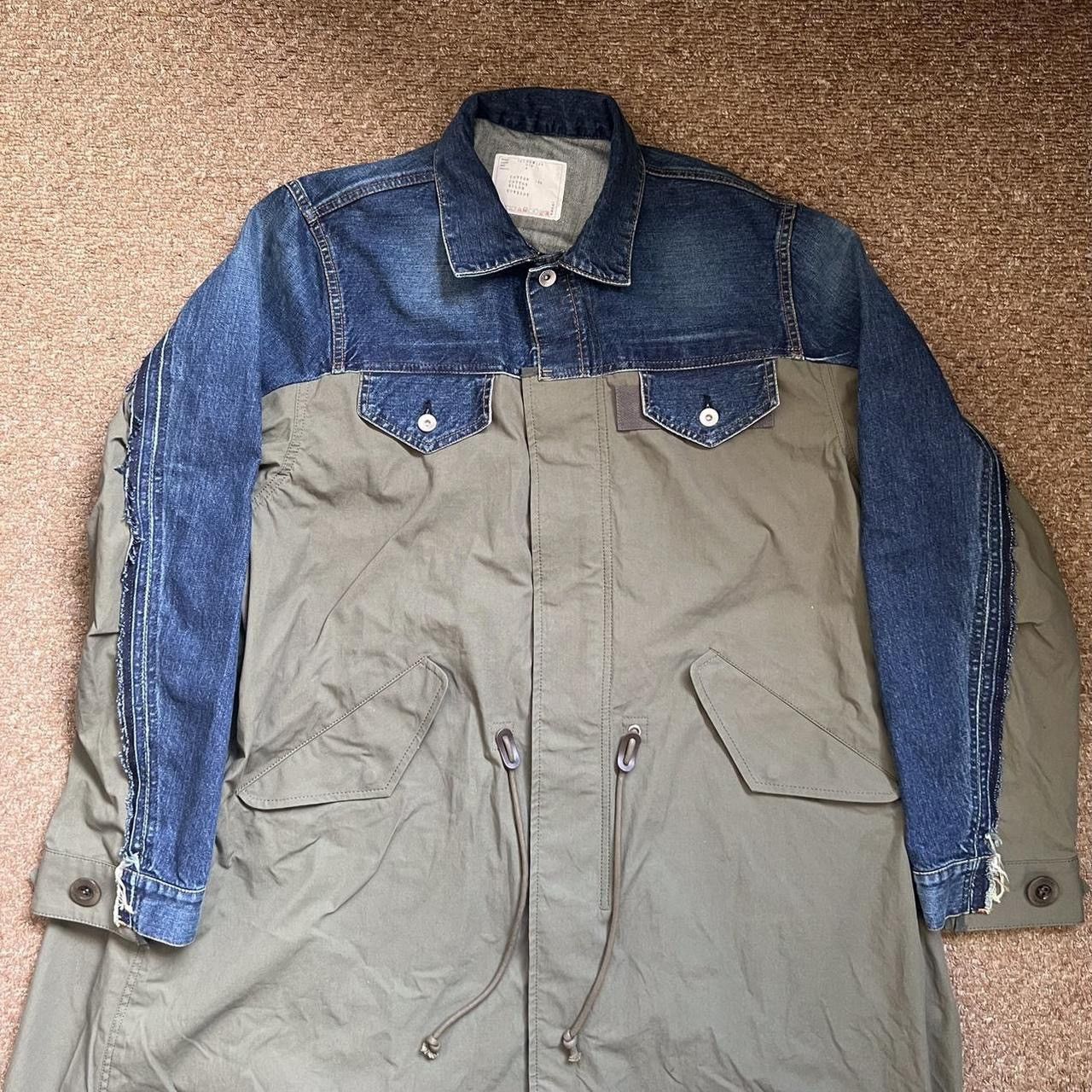 Sacai Sacai Gem Denim Jacket Size US XL / EU 56 / 4 - 1 Thumbnail