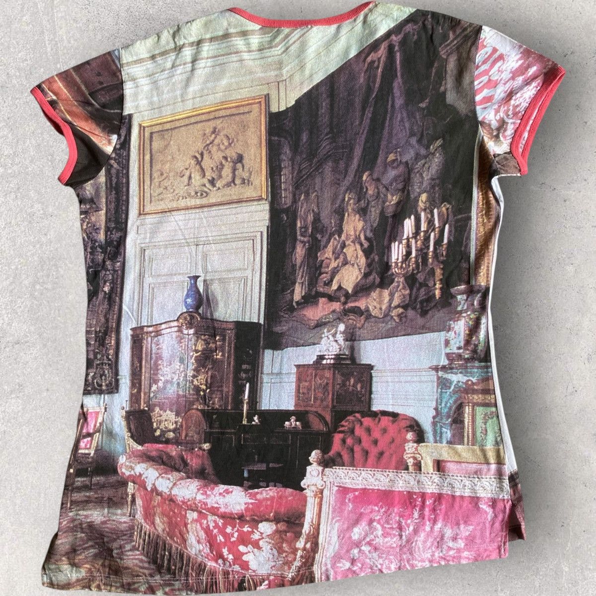 Vivienne Westwood Vintage SS92 Saloon Print T Shirt Size US XL / EU 56 / 4 - 2 Thumbnail