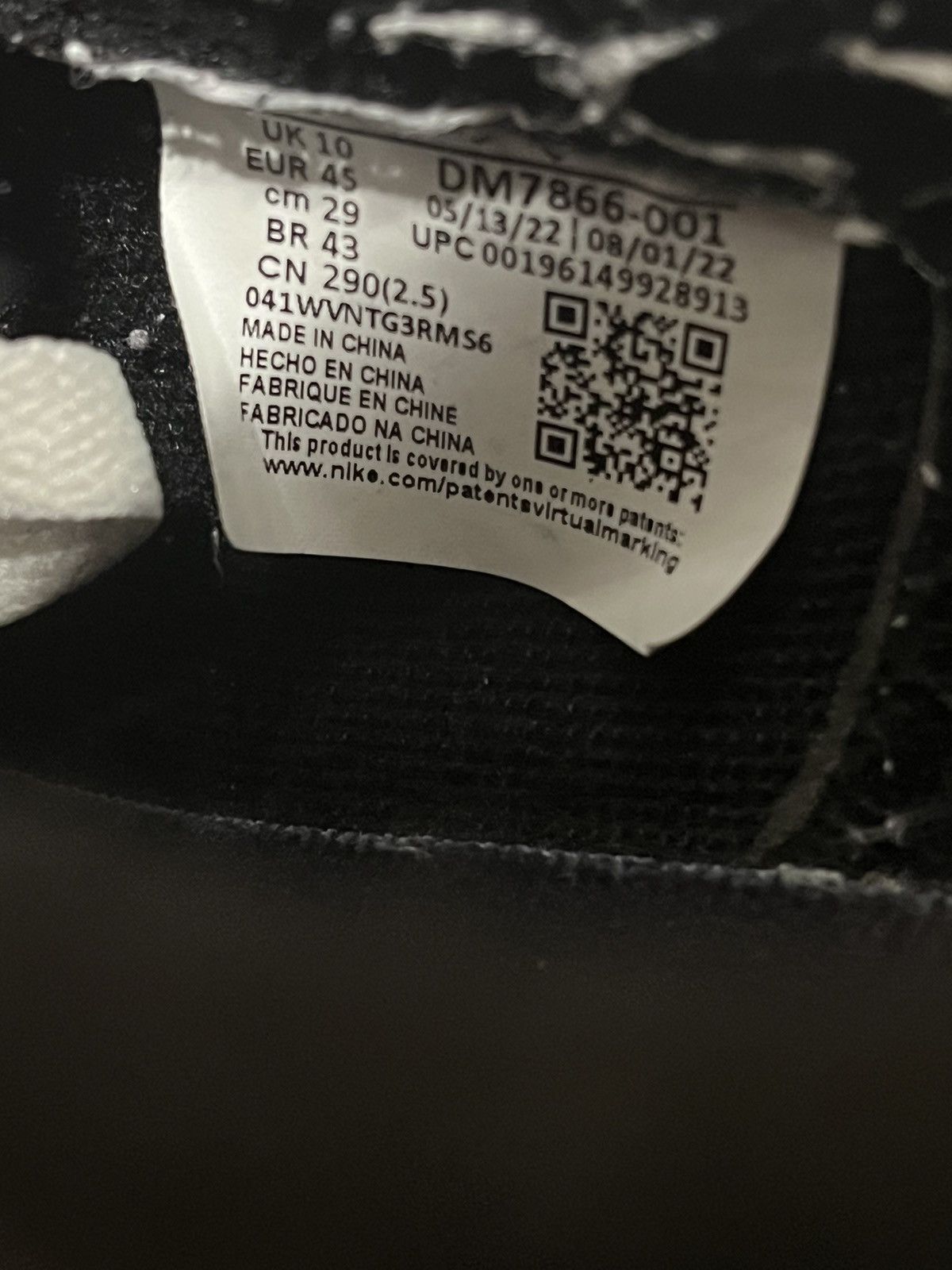 Jordan Brand × Travis Scott Jordan 1 Travis Scott Low “Black Phantom” Size US 11 / EU 44 - 6 Thumbnail