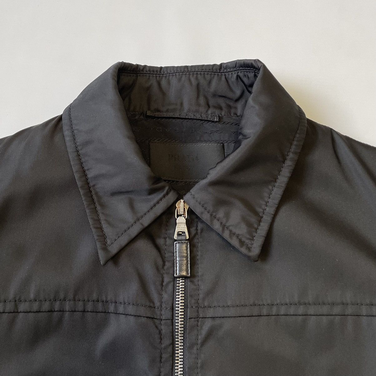 Prada Mid 2000s Black Nylon Work Jacket Size US M / EU 48-50 / 2 - 4 Thumbnail