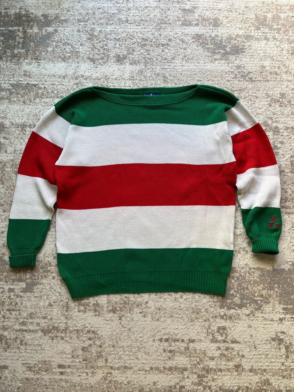 Polo Ralph Lauren Ralph Lauren CP-RL 92 Vintage 1992 Women’s Long Sweater Size L / US 10 / IT 46 - 1 Thumbnail