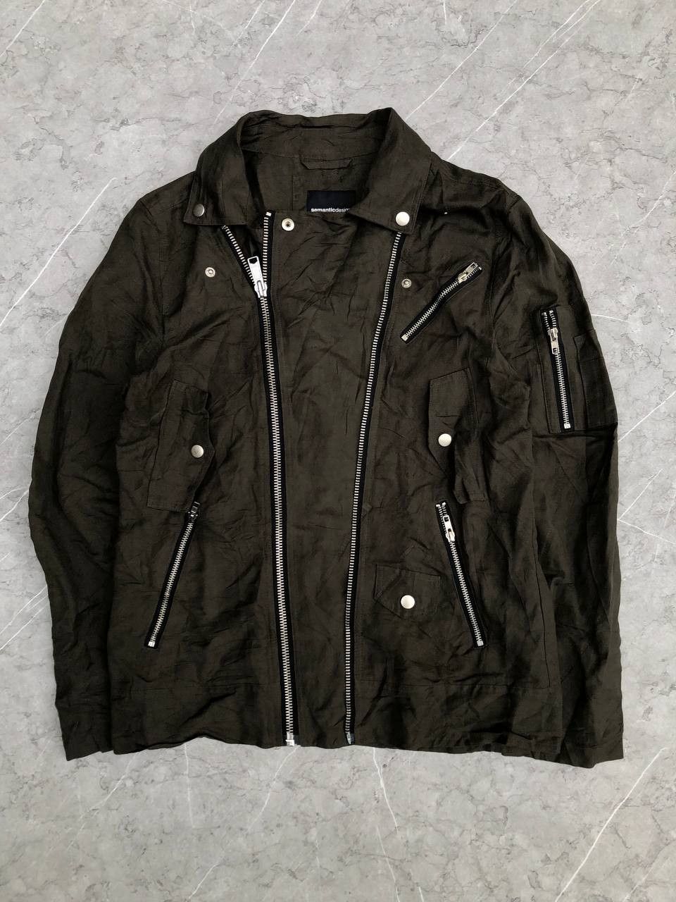 semanticdesign Semantic Design Multi Zipper Jacket Size US L / EU 52-54 / 3 - 2 Thumbnail