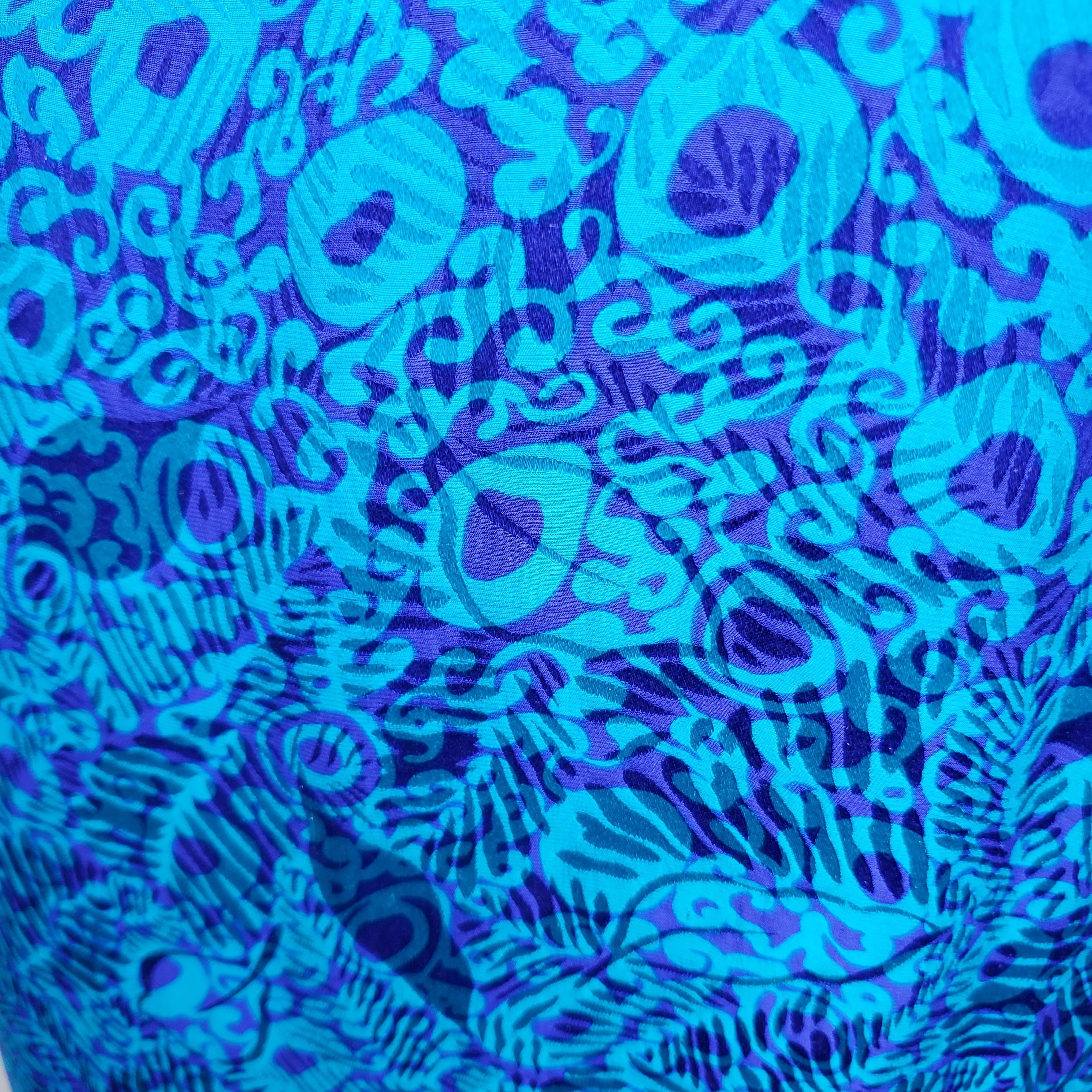 Other Silk Studio Size 10 Dress Vintage 80s Shoulder Pads Batwing Size L / US 10 / IT 46 - 12 Thumbnail