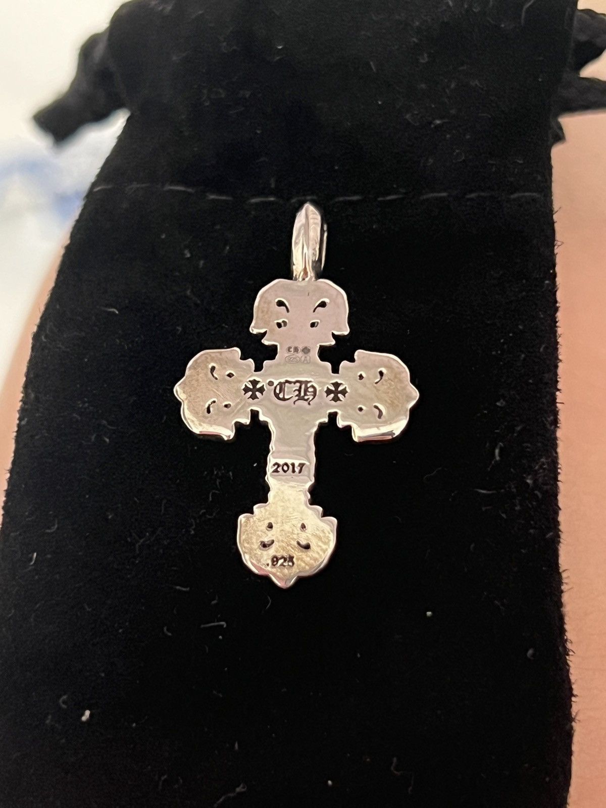 Chrome Hearts Chrome Hearts Filigree Cross pendant with diamond Size ONE SIZE - 5 Thumbnail