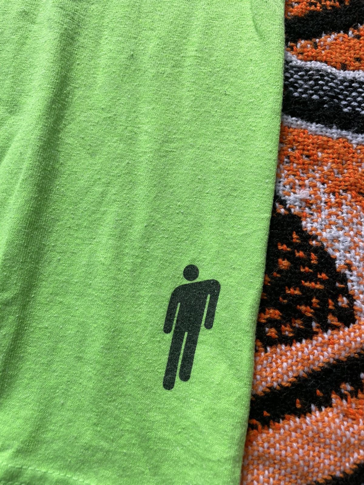 Band Tees × Billie Eilish × Rap Tees Billie Eilish Tour Green T-shirt 2018 Size US L / EU 52-54 / 3 - 3 Thumbnail