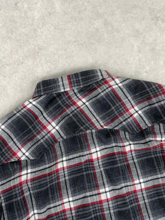 Dolce & Gabbana 2000s Dolce & Gabbana Grey & Red Checkered Shirt Size US M / EU 48-50 / 2 - 7 Thumbnail