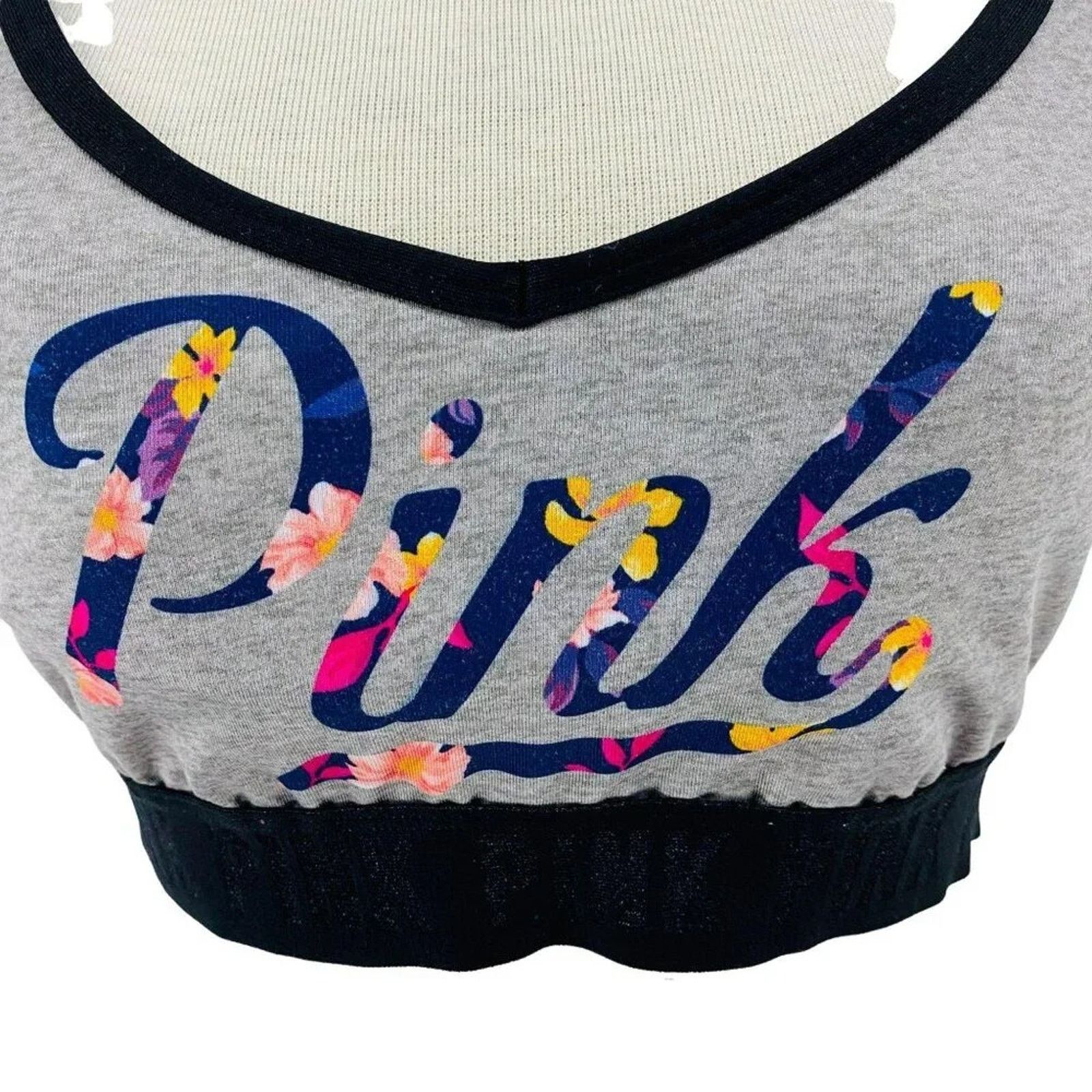 Victoria's Secret PINK Victoria's Secret Ultimate Lightly Lined Sports Bra Size ONE SIZE - 2 Thumbnail